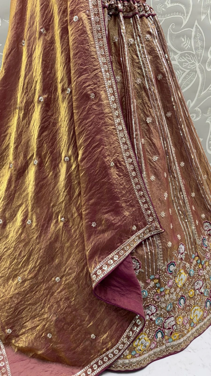 Designer Dori Embroidered Lehenga Choli