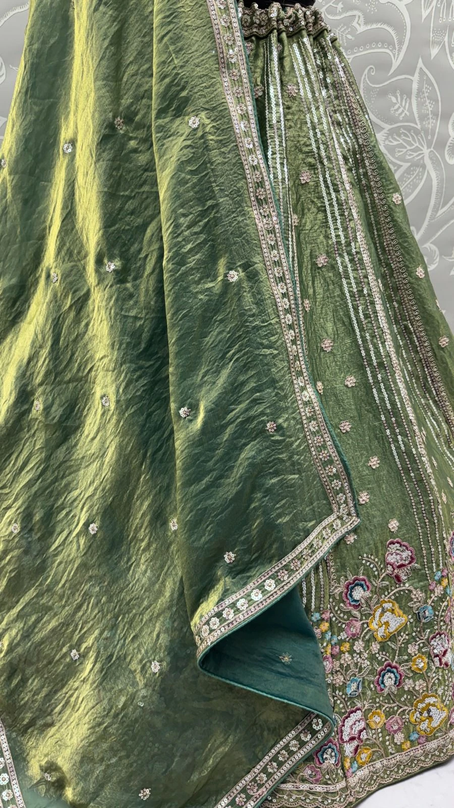Designer Dori Embroidered Lehenga Choli