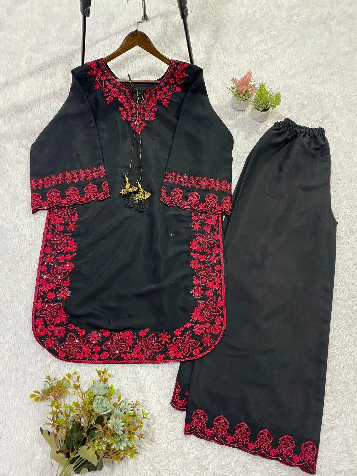 Designer Embroidered Co-Ord Set Collection