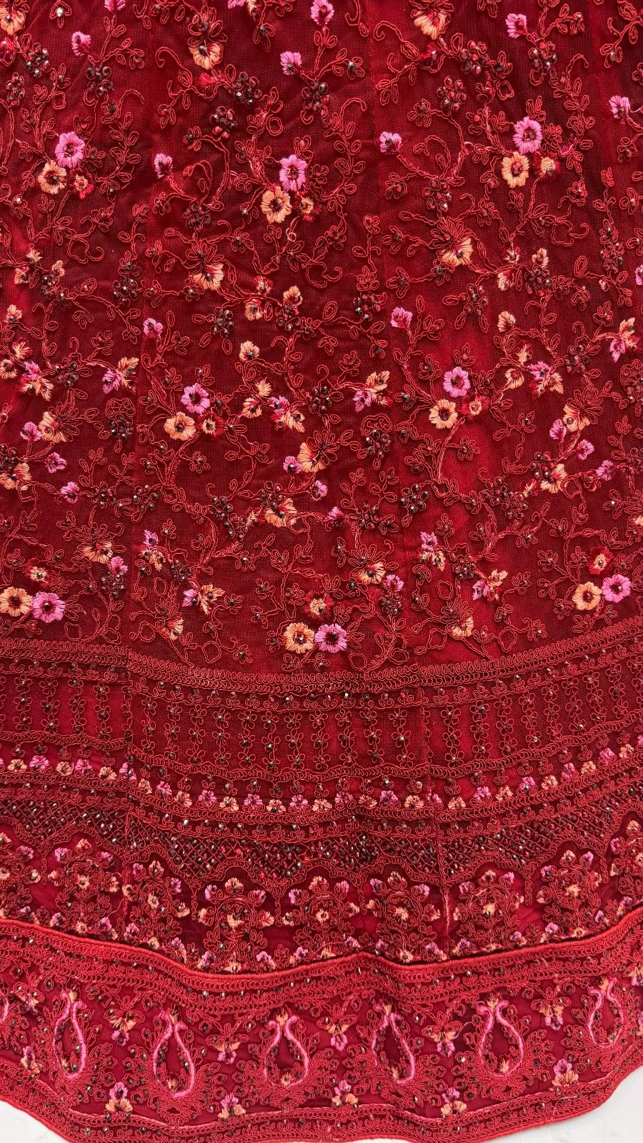 Designer Fancy Flower Work Lehenga Choli