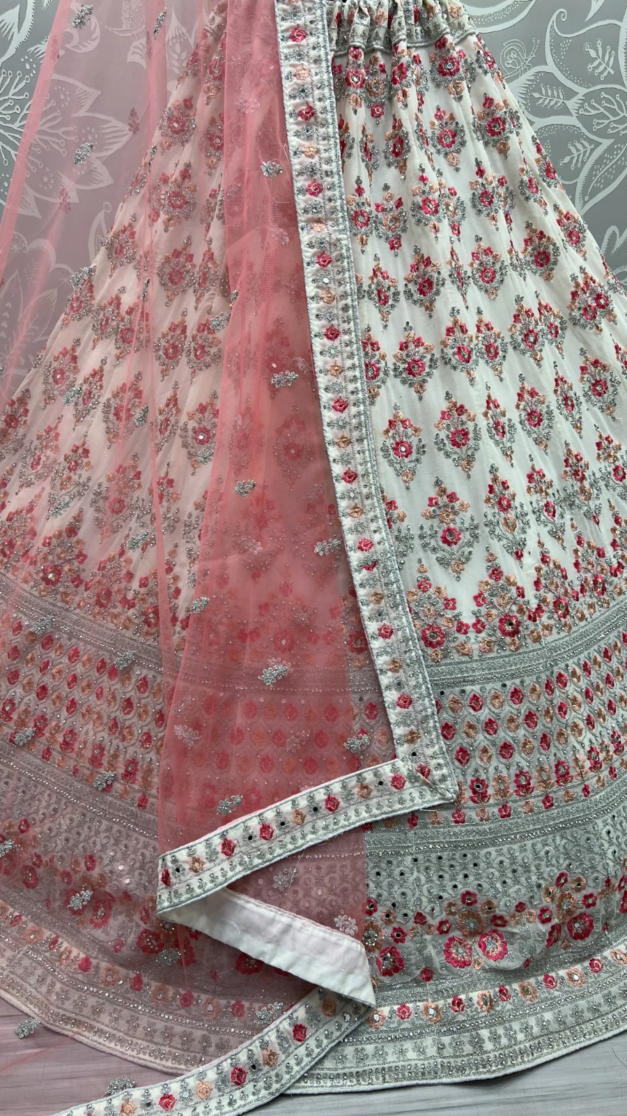 Designer Georgette Embroidered Lehenga Choli 2408 Collection