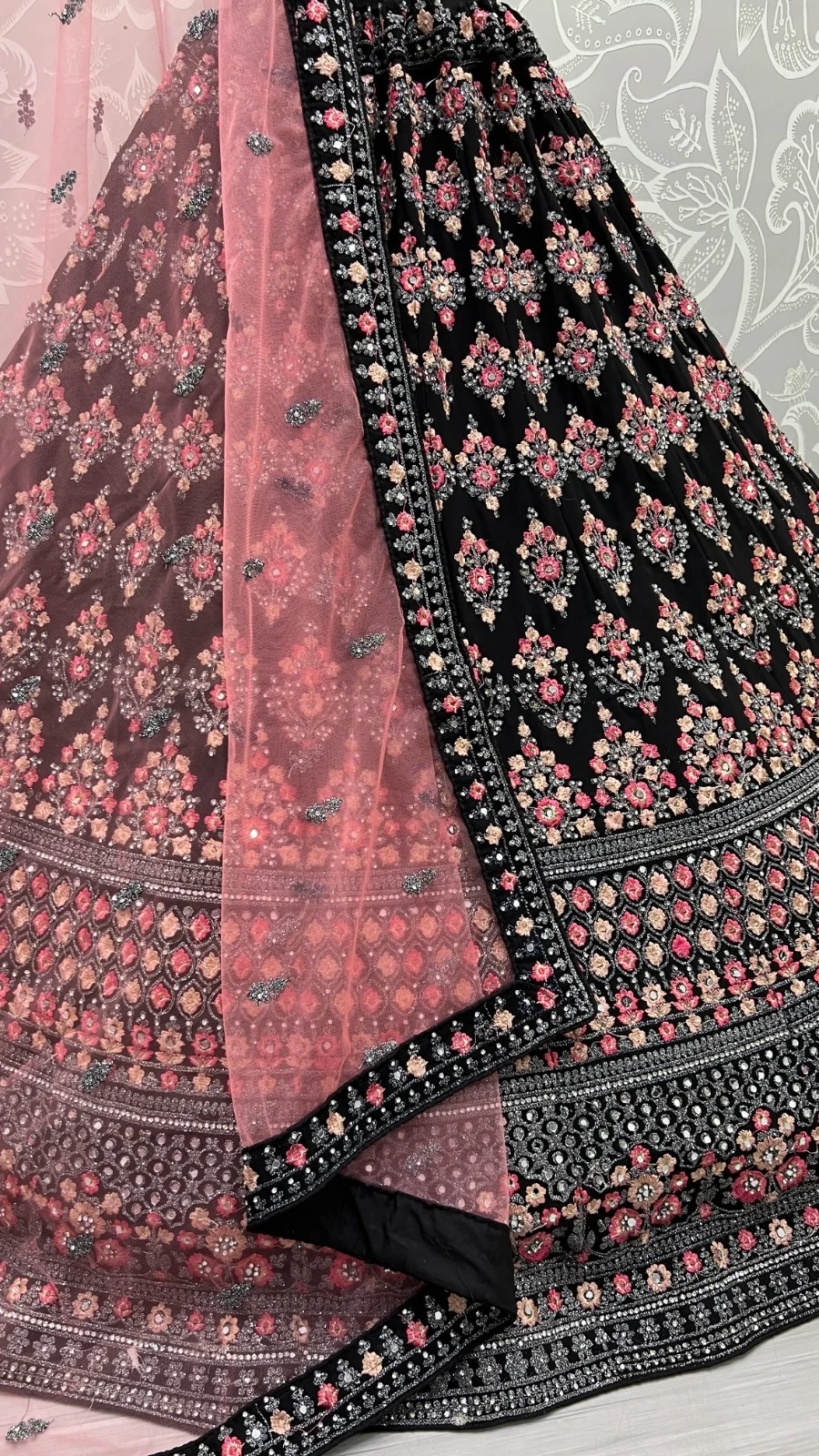 Designer Georgette Embroidered Lehenga Choli 2408 Collection