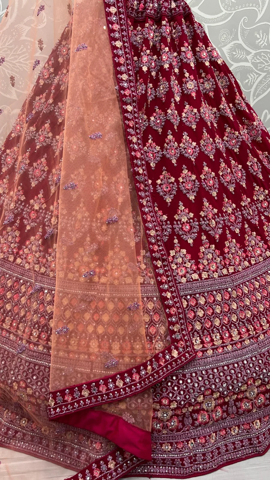 Designer Georgette Embroidered Lehenga Choli 2408 Collection