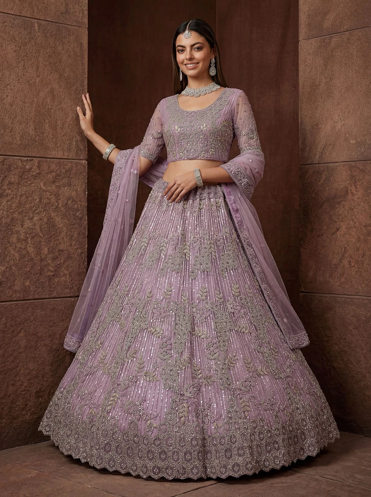 Designer Net Lehenga Choli 3018 Collection