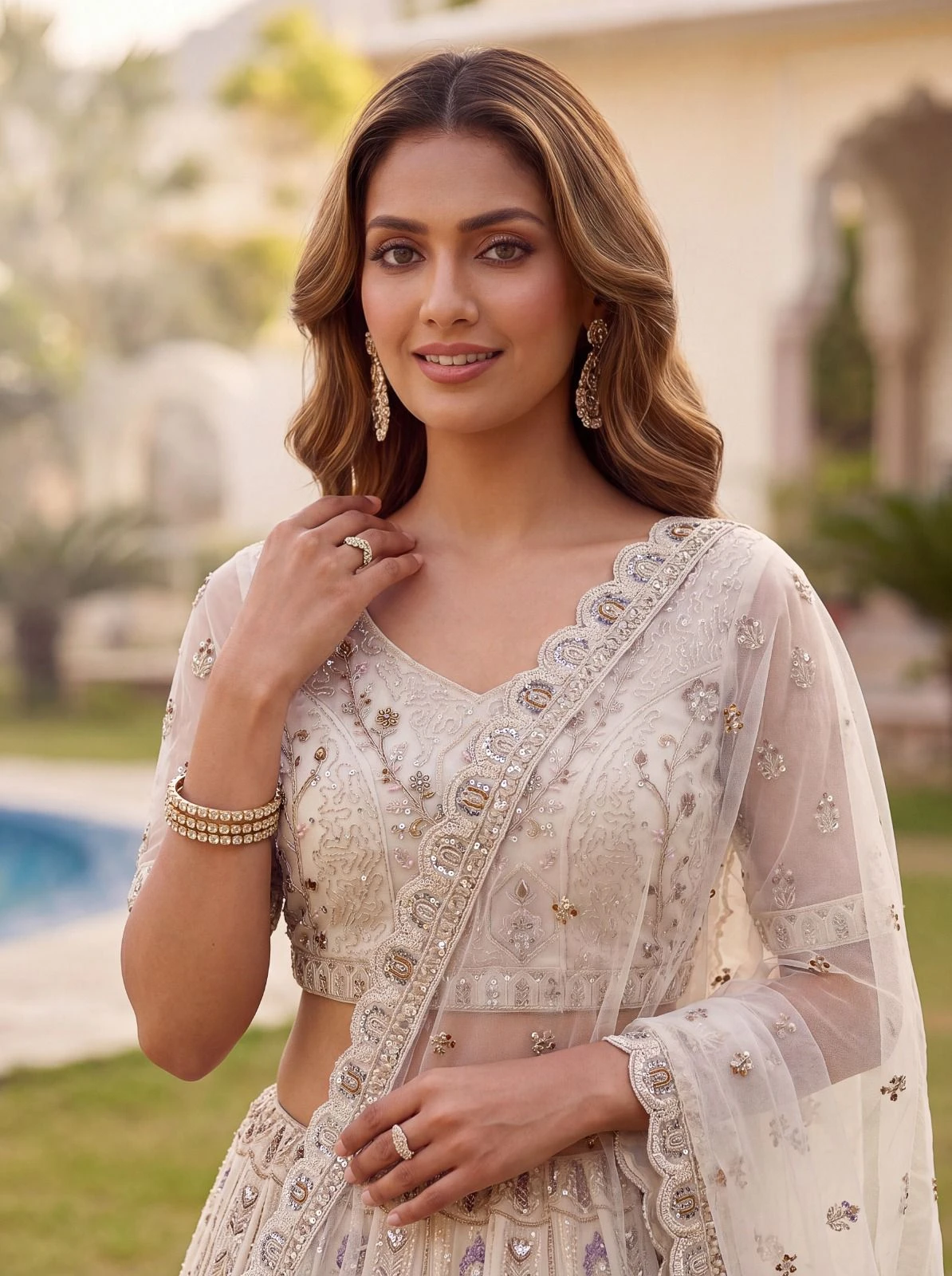 Designer Net Lehenga Choli 3020 Collection