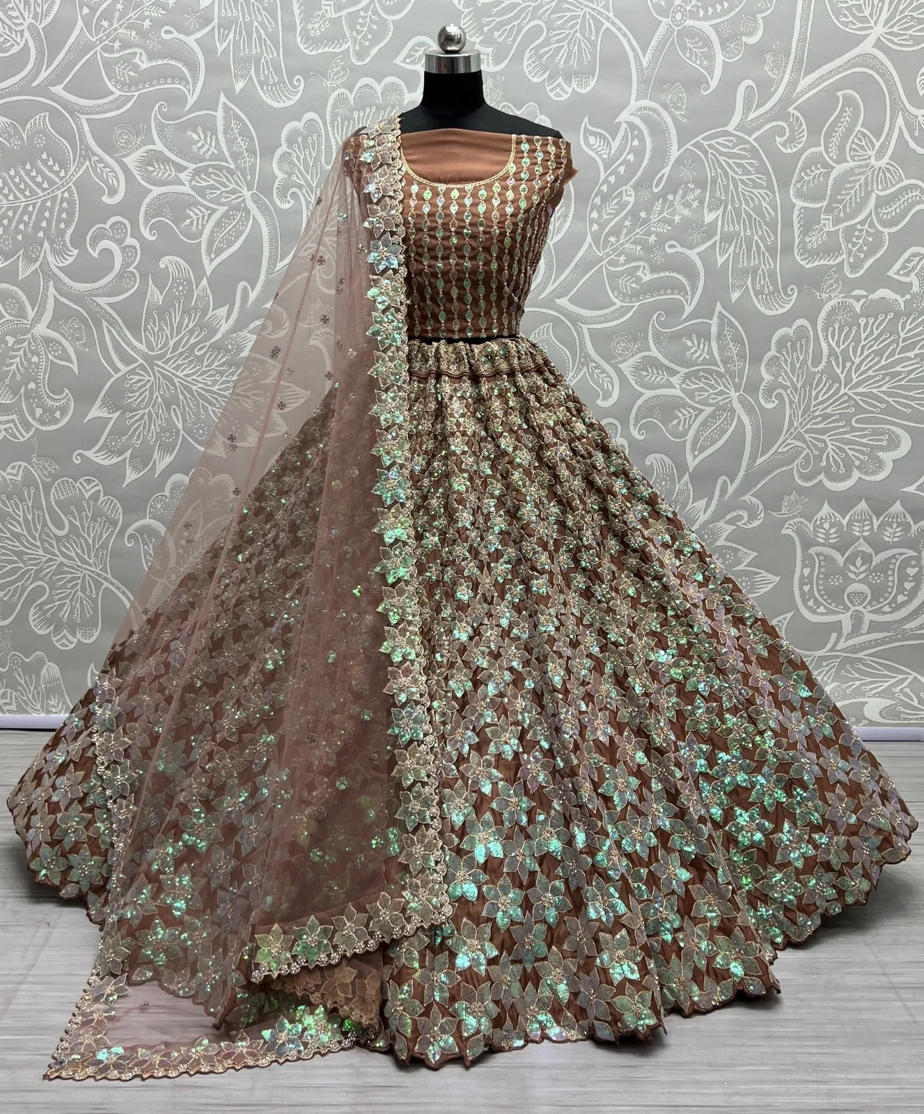 Designer Organza Embroidered Lehenga Choli 2401 Collection