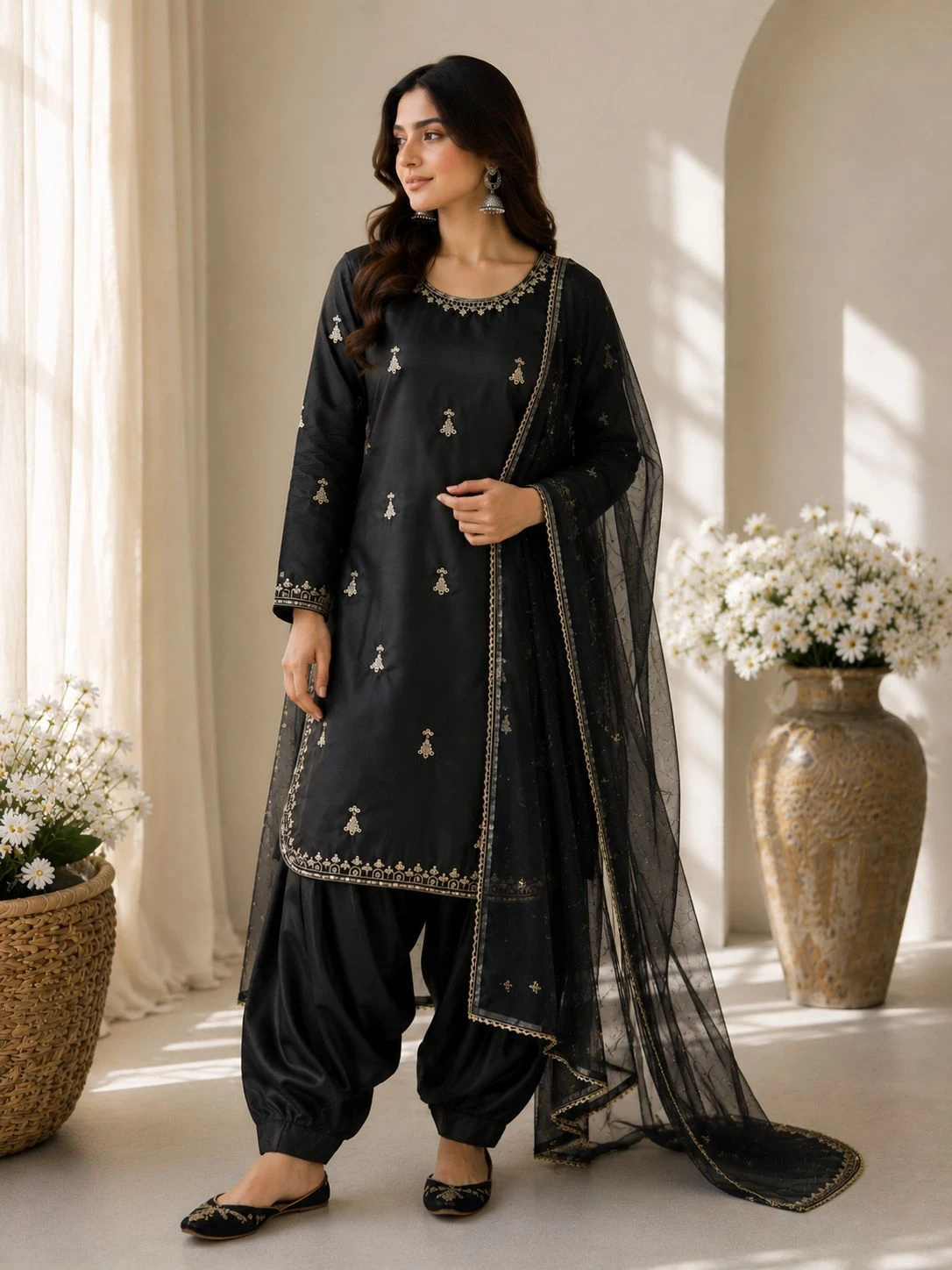 Designer Party Wear Farsi Suit Collection