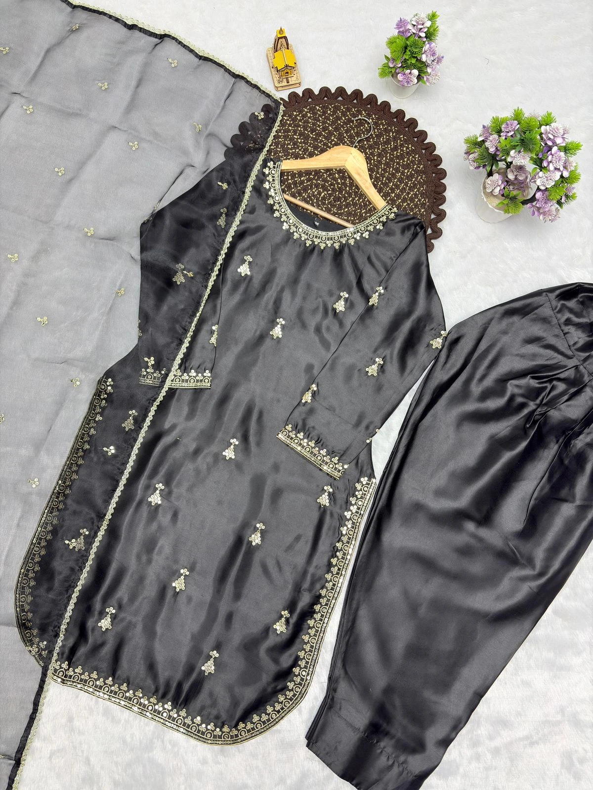 Designer Party Wear Farsi Suit Collection