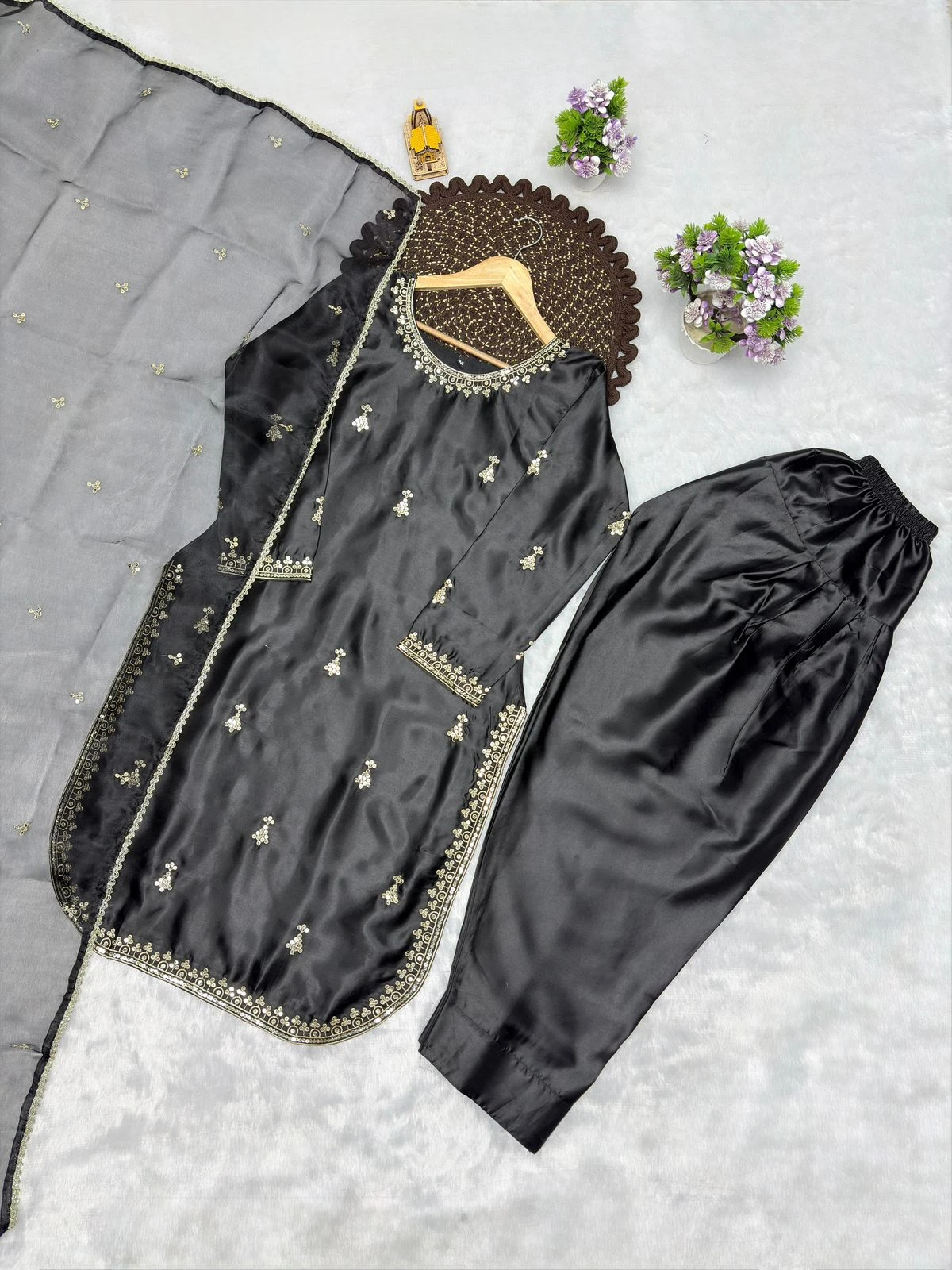 Designer Party Wear Farsi Suit Collection