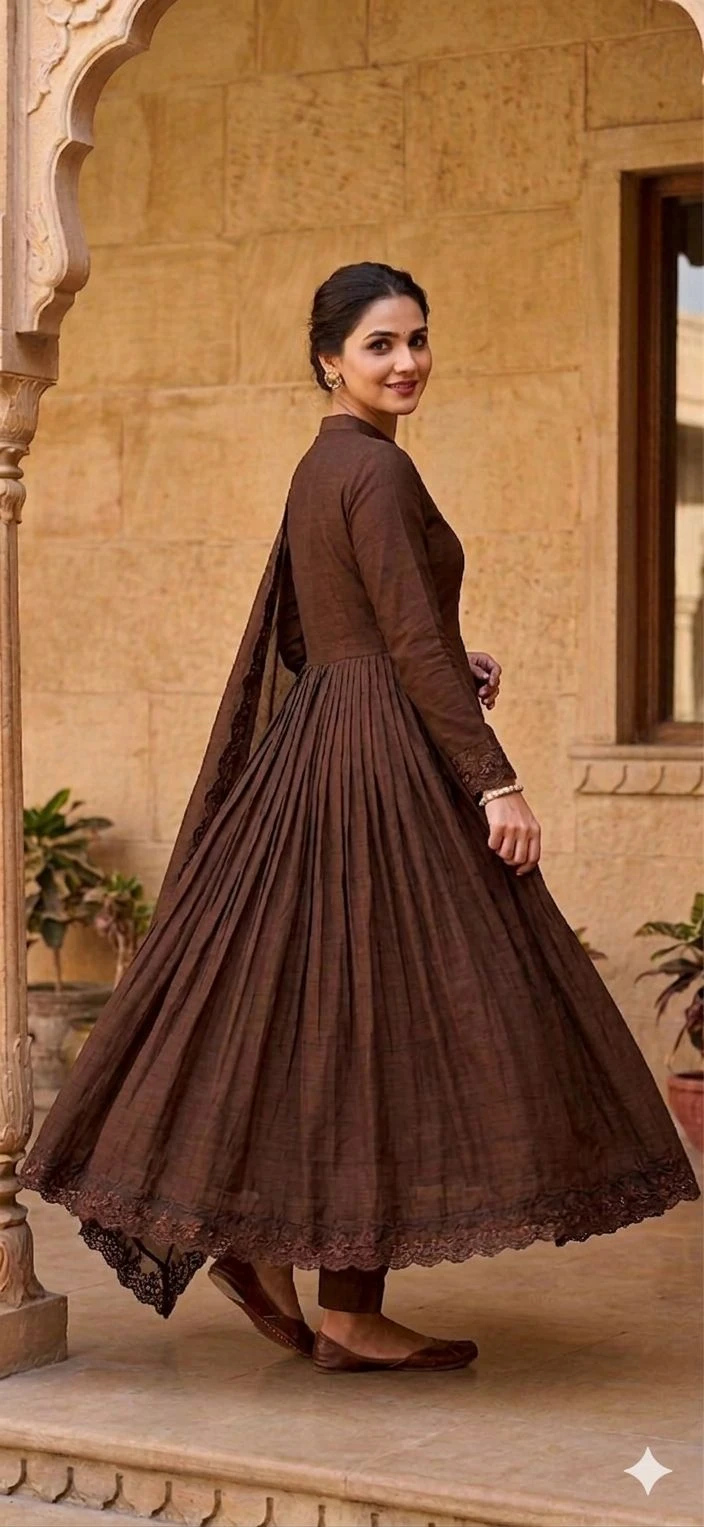 Designer Party Wear Gown Set