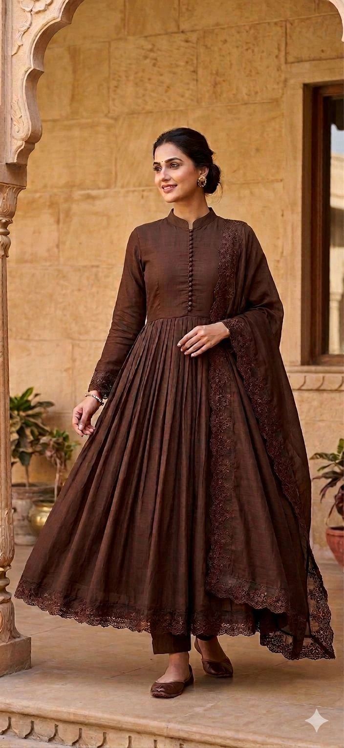 Designer Party Wear Gown Set