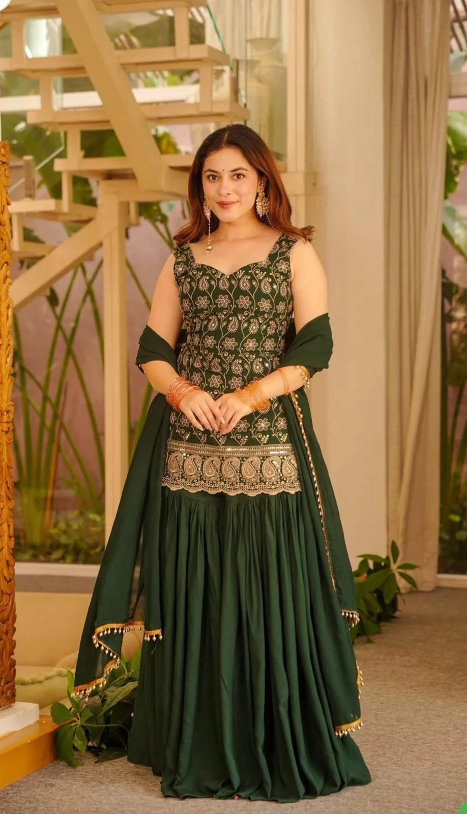 Designer Party Wear Sharara Palazzo Suit Collection