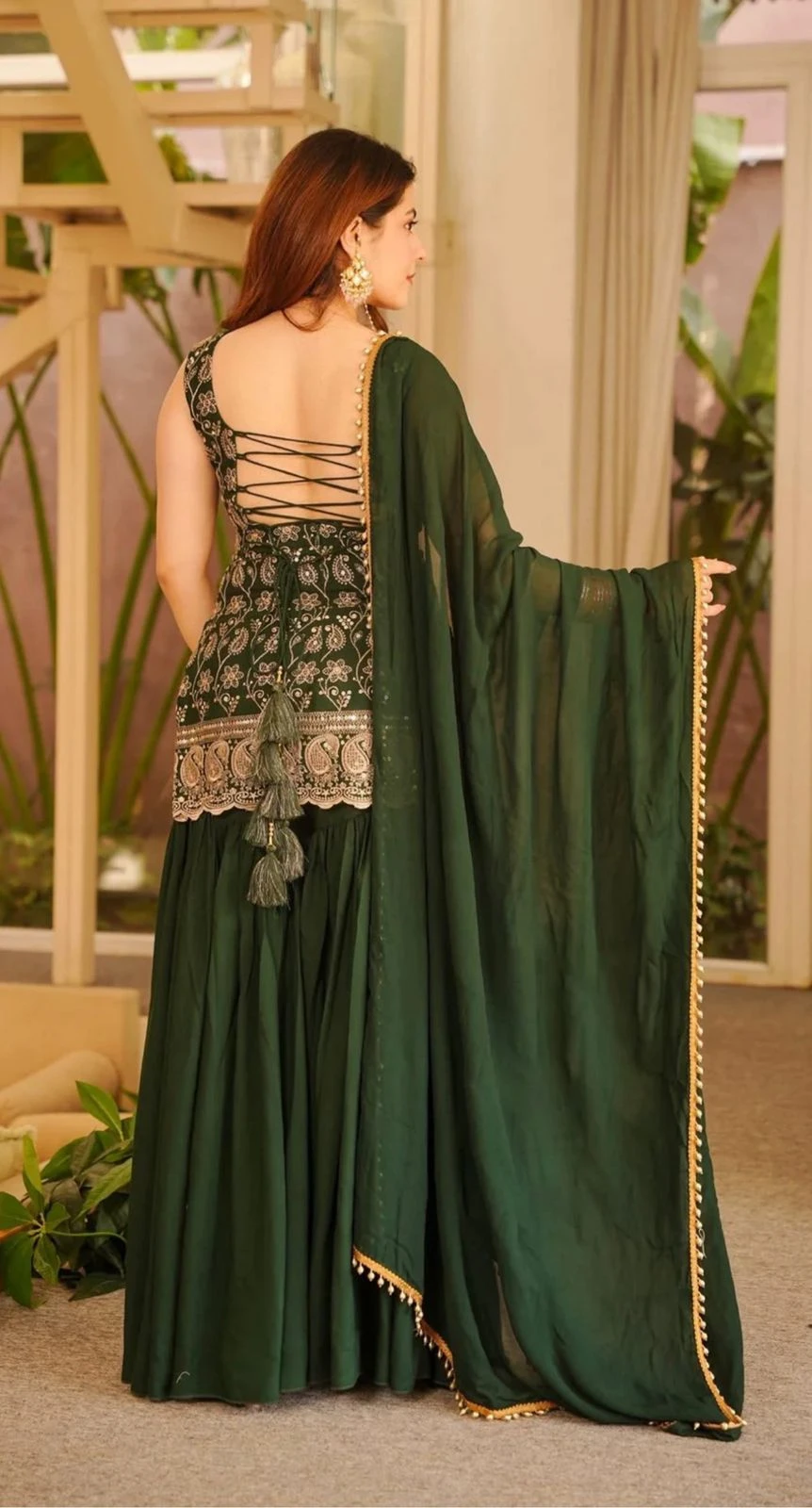 Designer Party Wear Sharara Palazzo Suit Collection