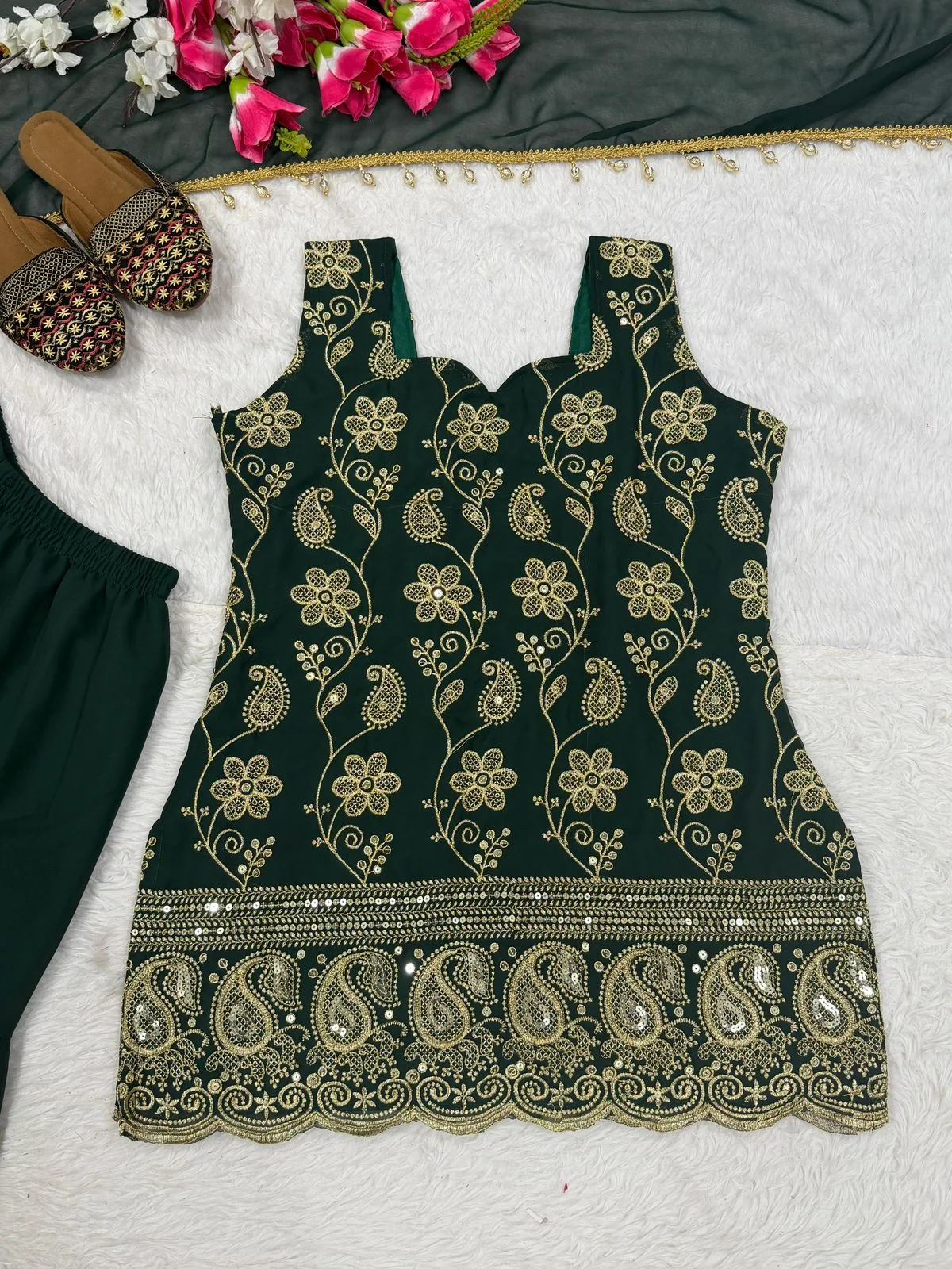 Designer Party Wear Sharara Palazzo Suit Collection