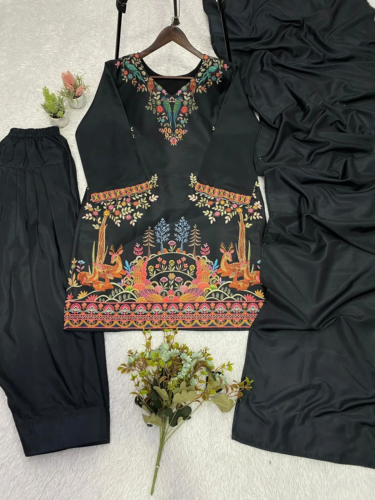 Designer Printed Salwar Suit Collection