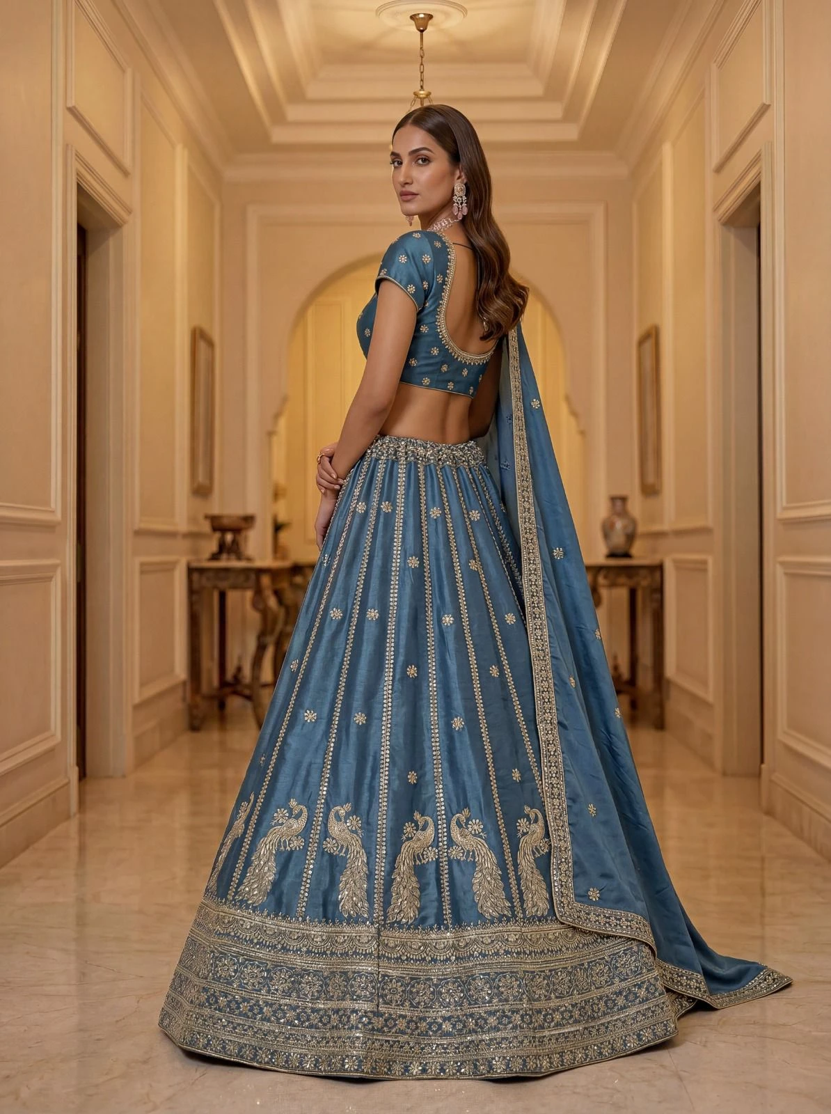 Designer Silk Lehenga Choli 3024 Collection