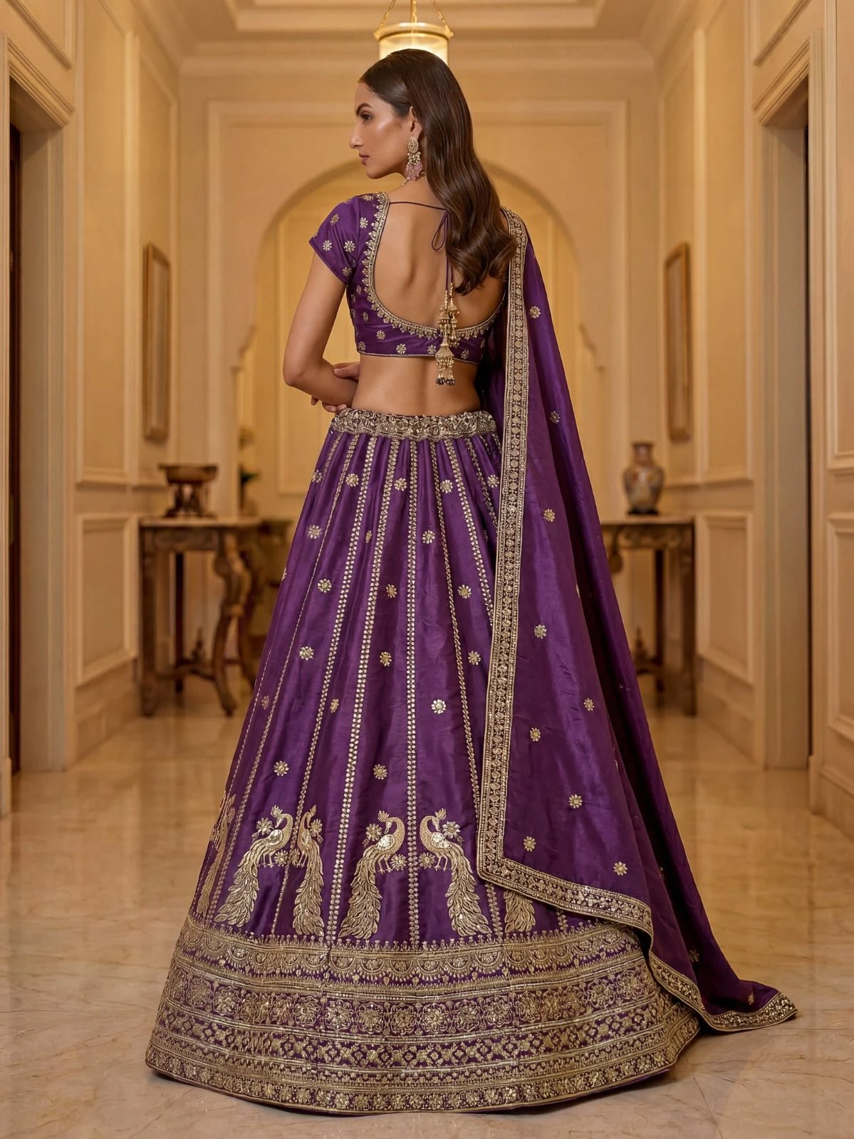 Designer Silk Lehenga Choli 3024 Collection