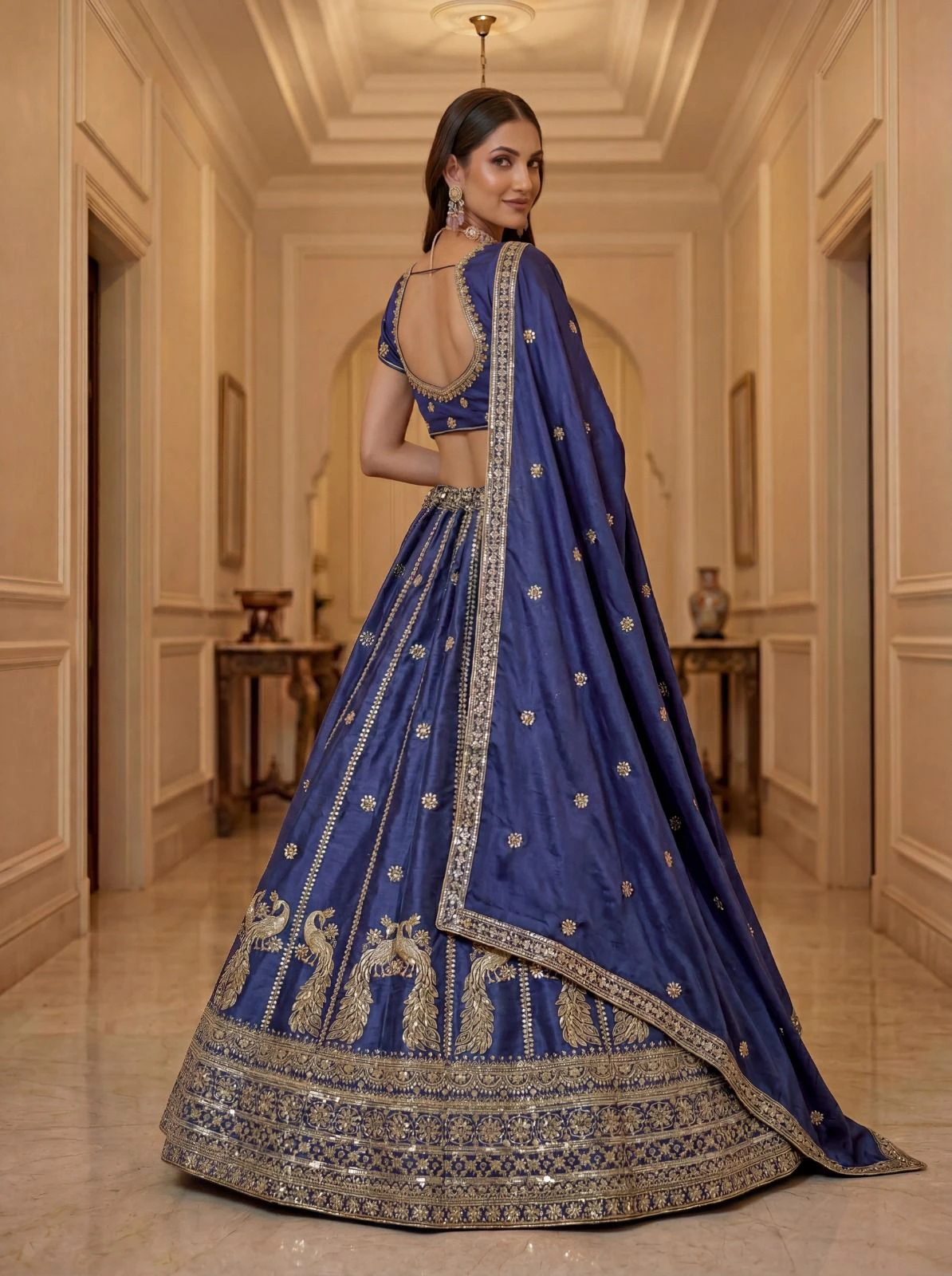 Designer Silk Lehenga Choli 3024 Collection