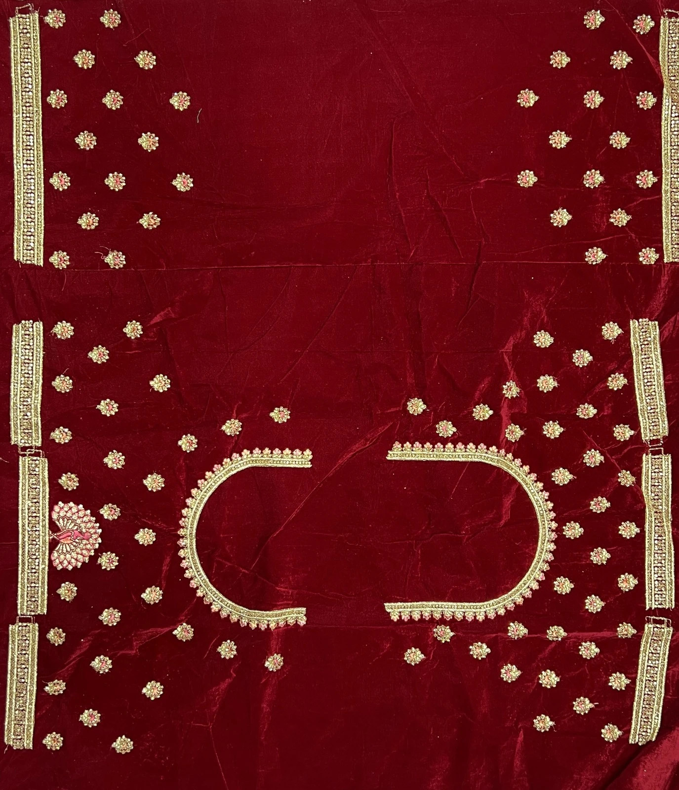 Designer Velvet Lehenga Choli Collection 2442