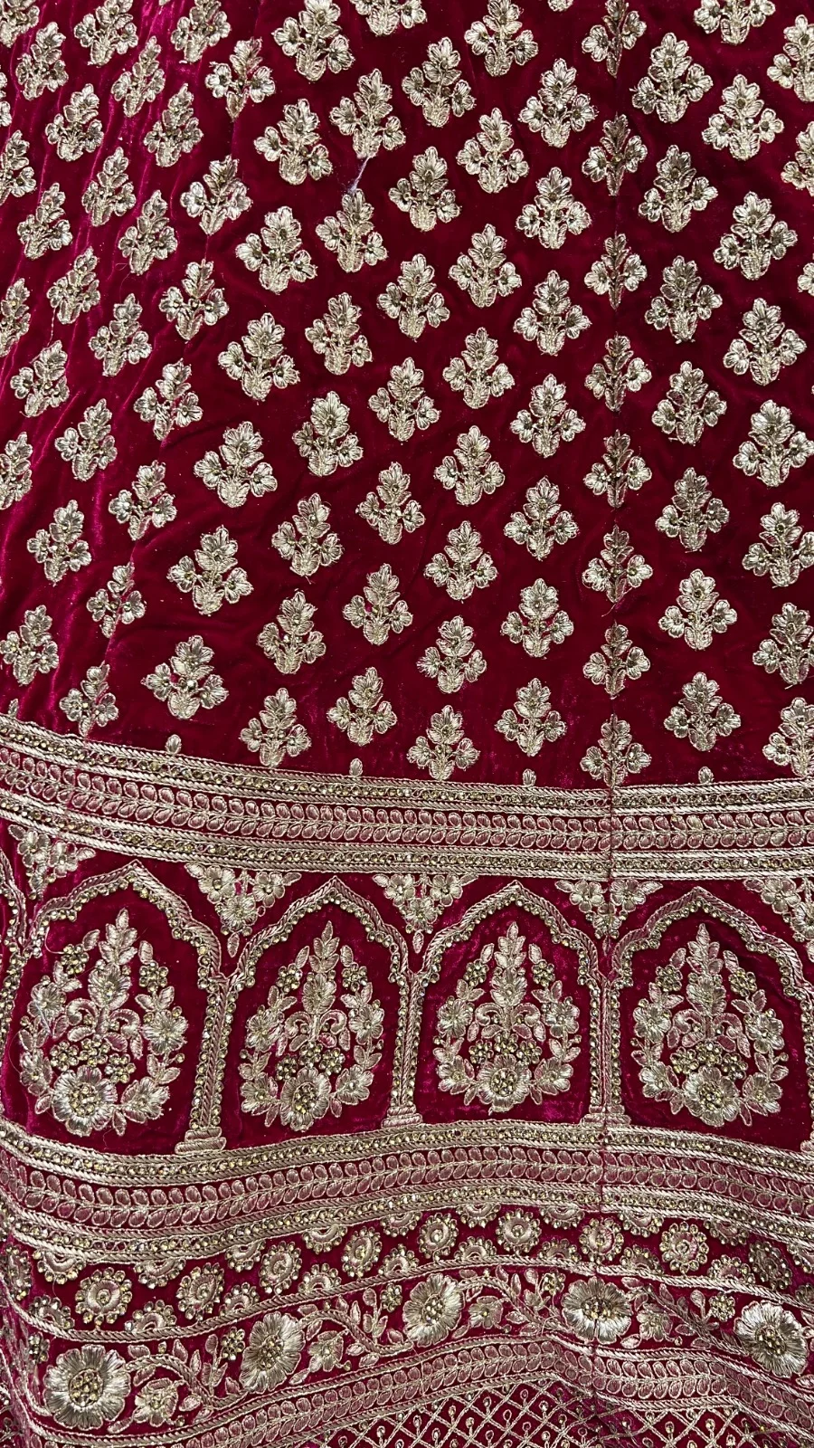 Designer Velvet Lehenga Choli Collection 2450