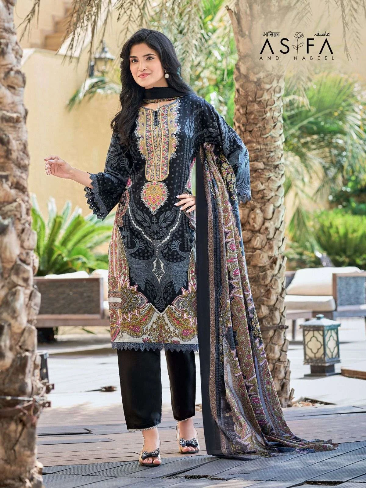 Falak International Asifa And Nabeel Vol 4 Karachi Designer Collection