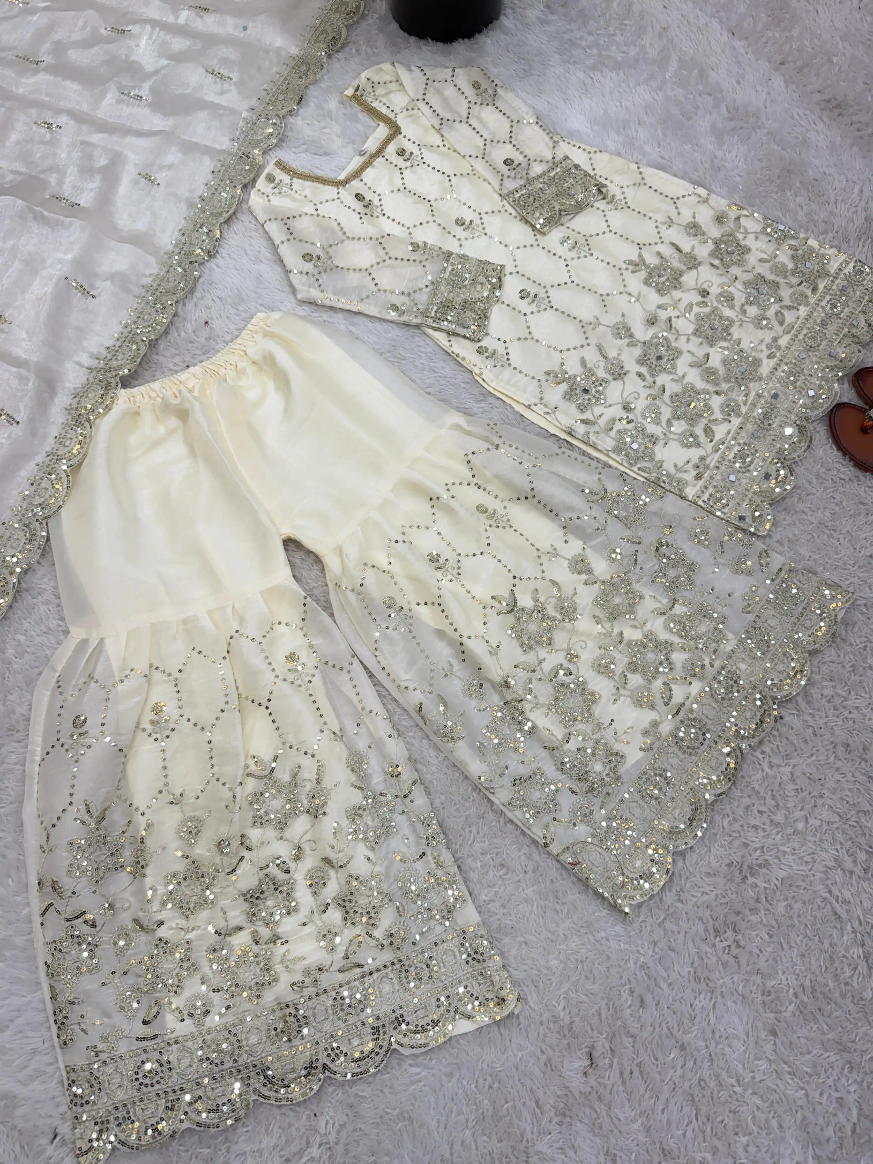 GMY Silk Sharara Collection