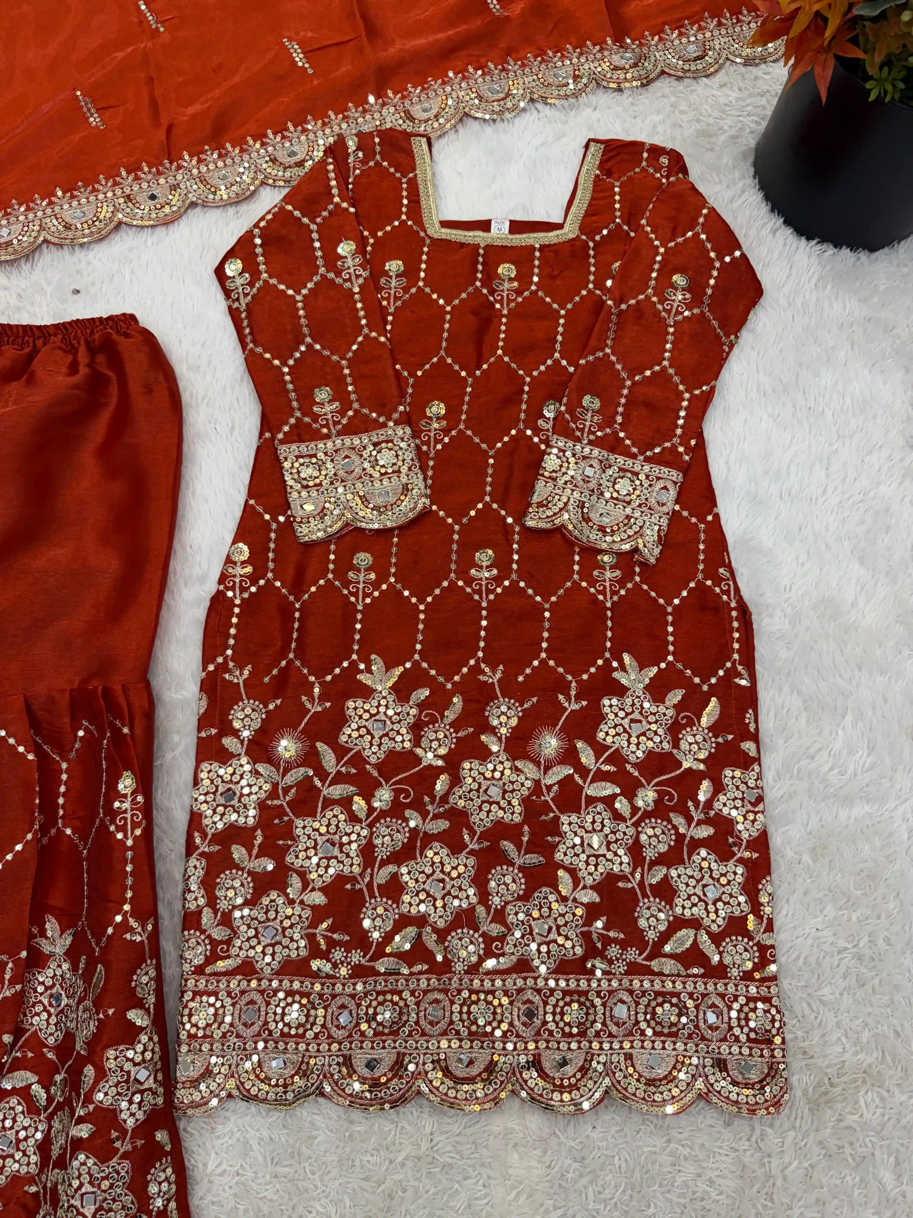 GMY Silk Sharara Collection