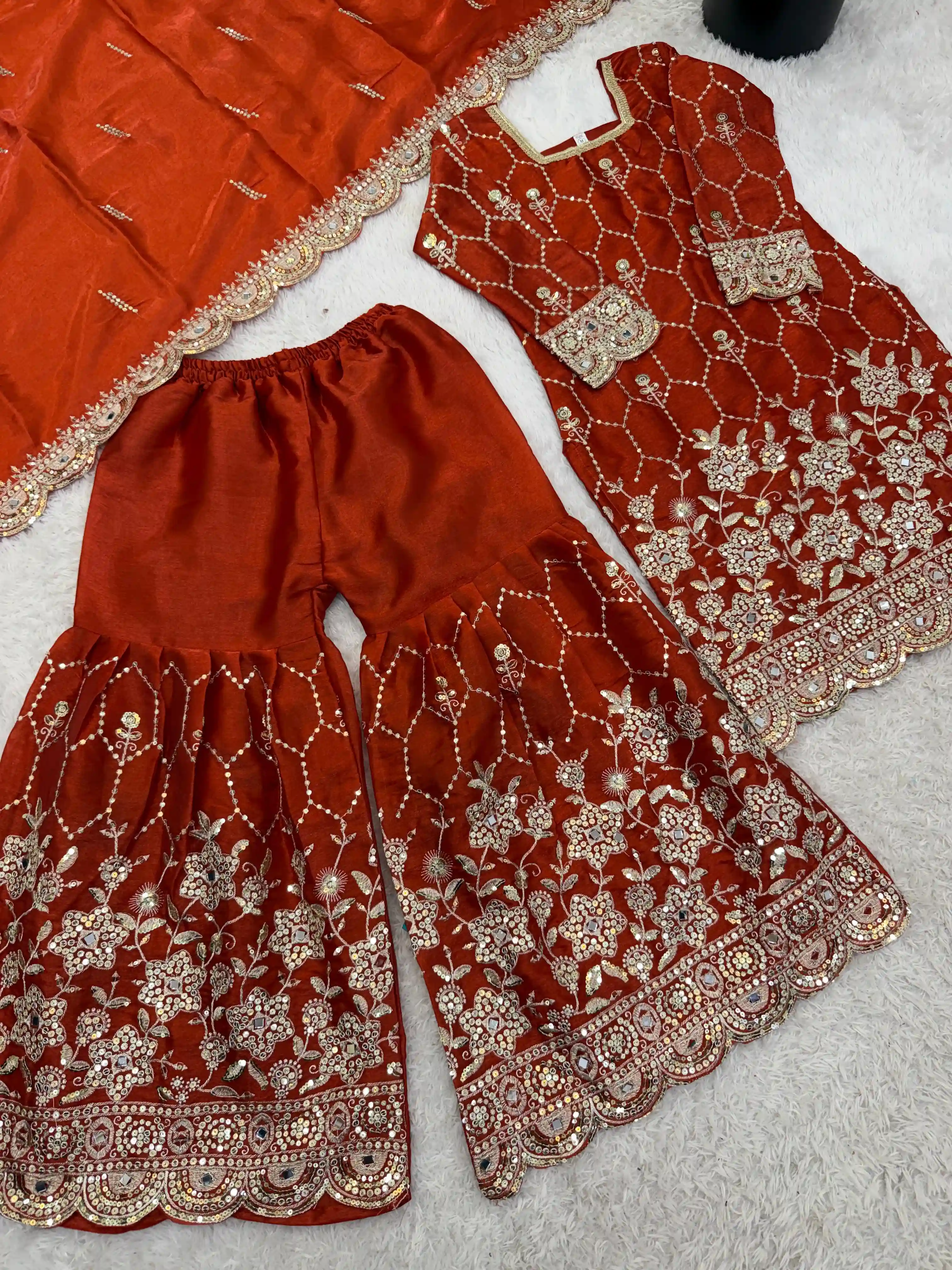 GMY Silk Sharara Collection