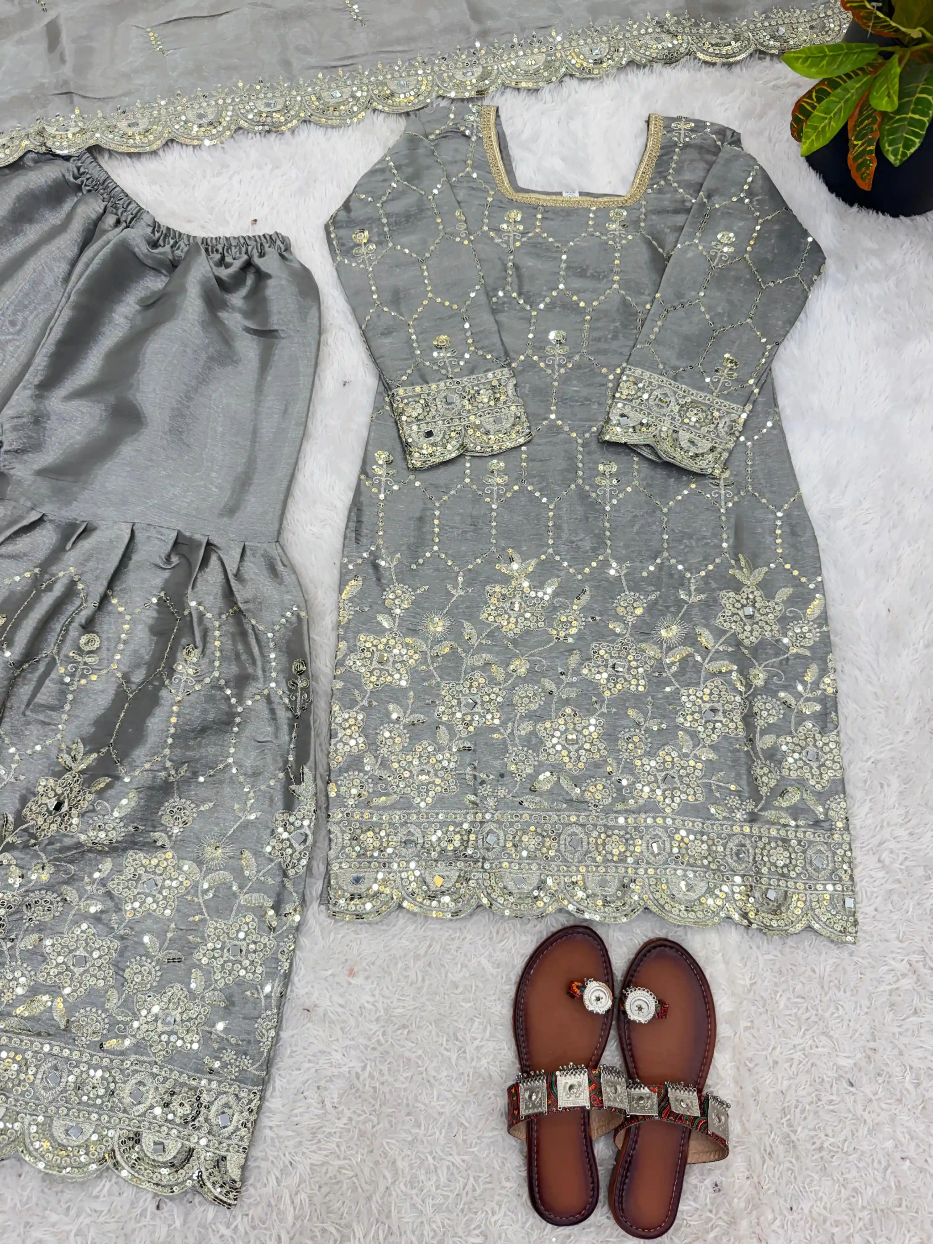 GMY Silk Sharara Collection