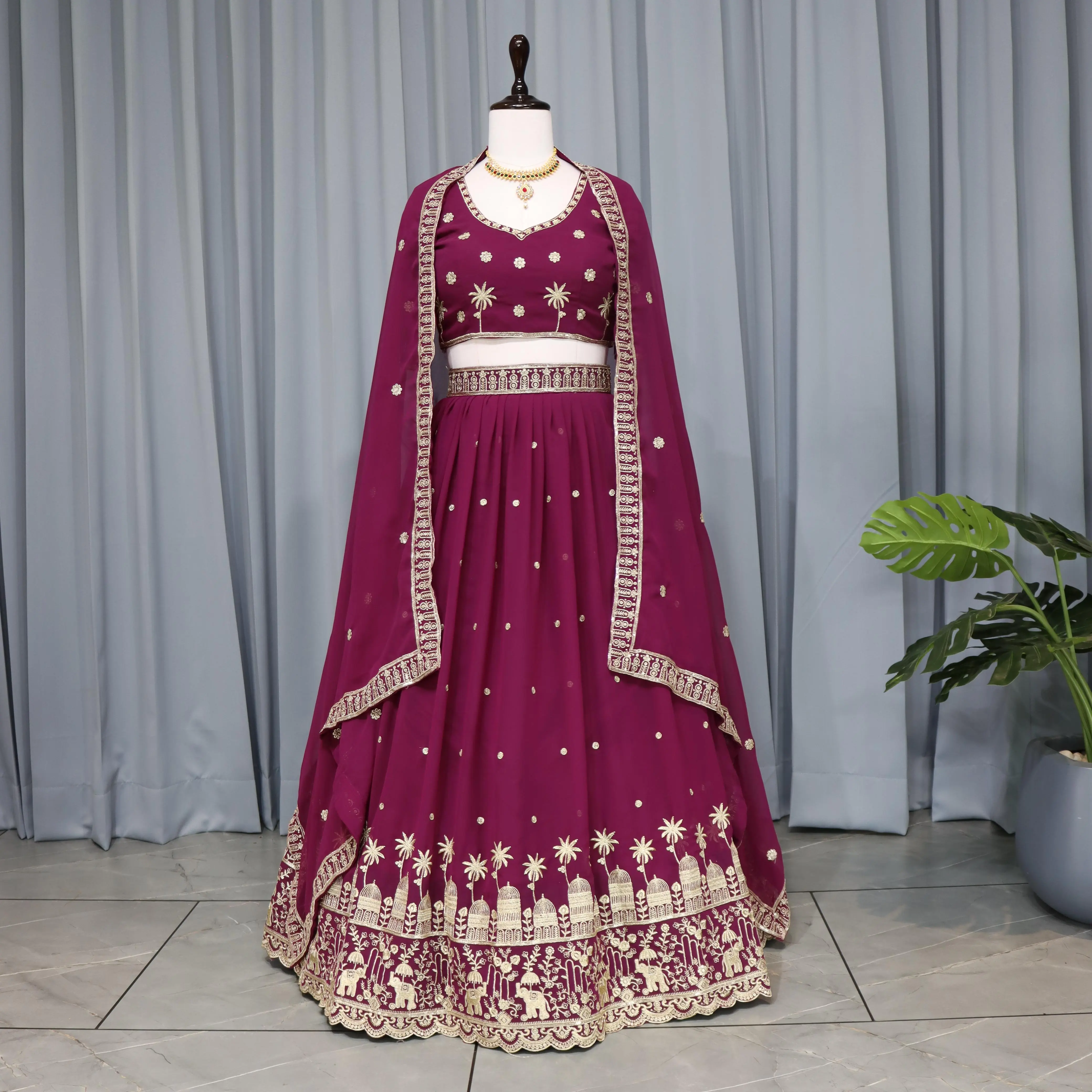 GRTN Chic & Traditional Embroidery Lehenga Sets