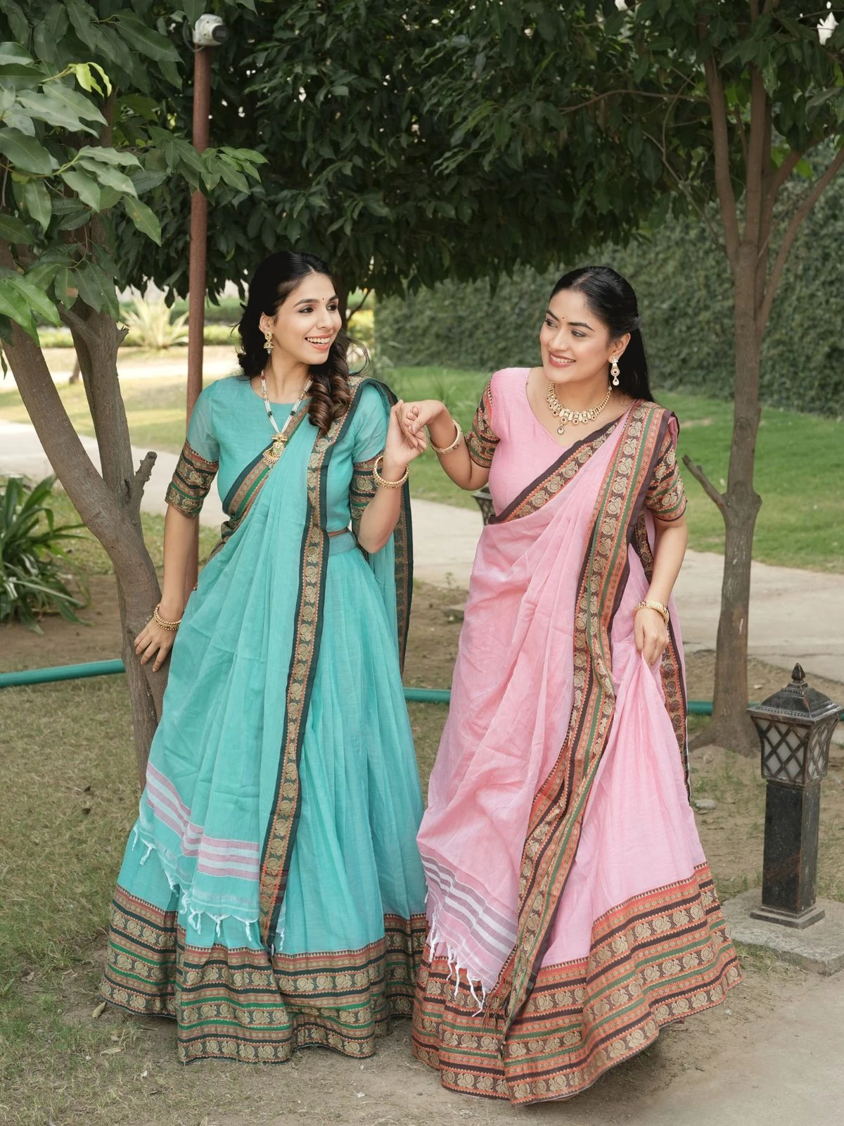 GRTN Pure Chanderi Cotton Lehenga Choli