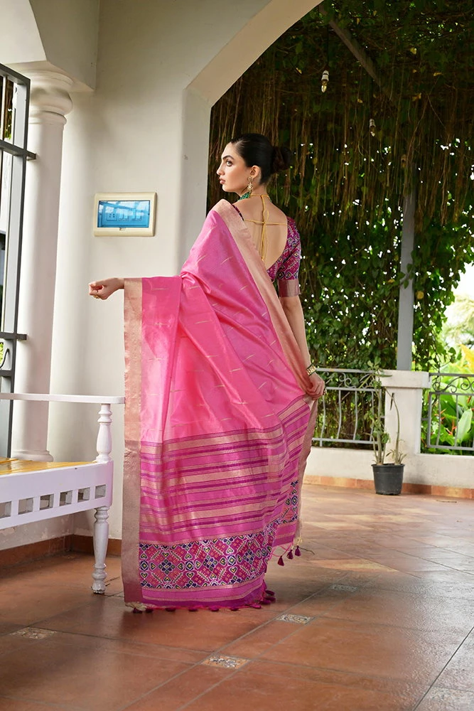 Jf 3210 Khadi Raw Silk Zari Woven Traditional Saree Collection