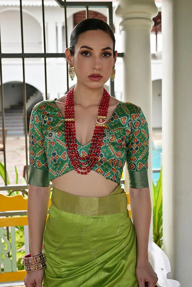 Jf 3210 Khadi Raw Silk Zari Woven Traditional Saree Collection
