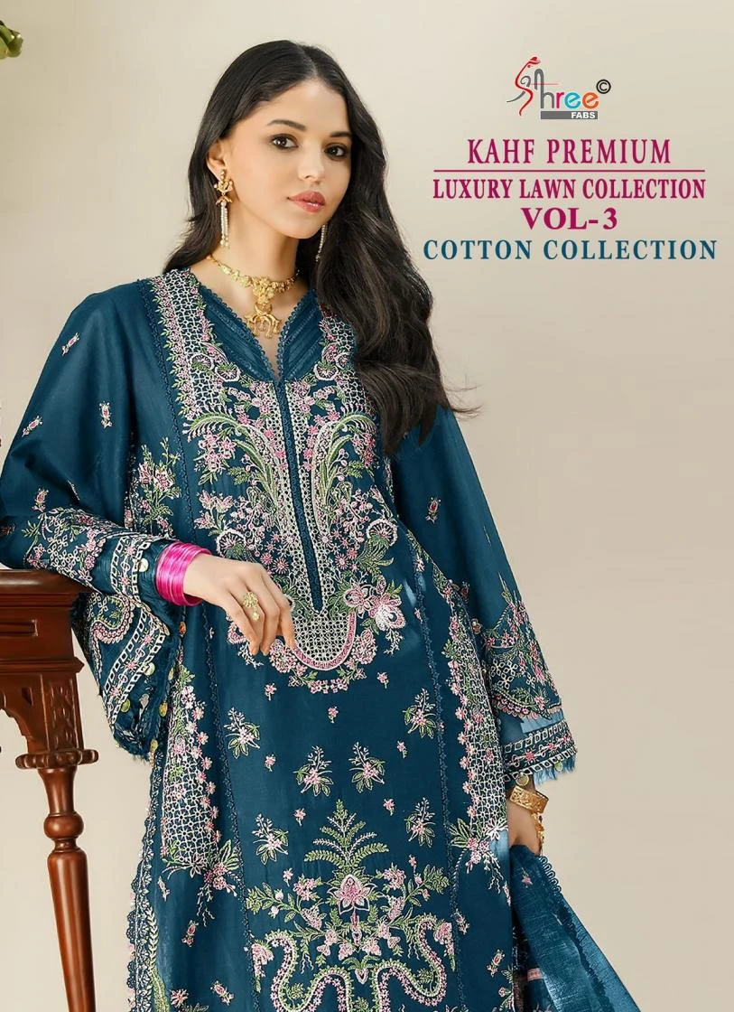 KAHF Premium Luxury Lawn Collection Vol-3