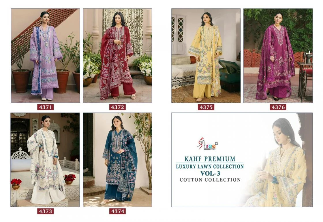 KAHF Premium Luxury Lawn Collection Vol-3