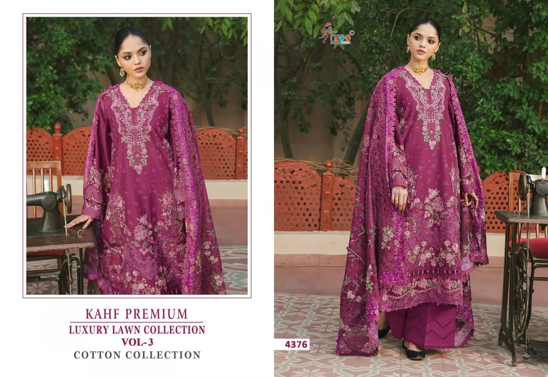 KAHF Premium Luxury Lawn Collection Vol-3