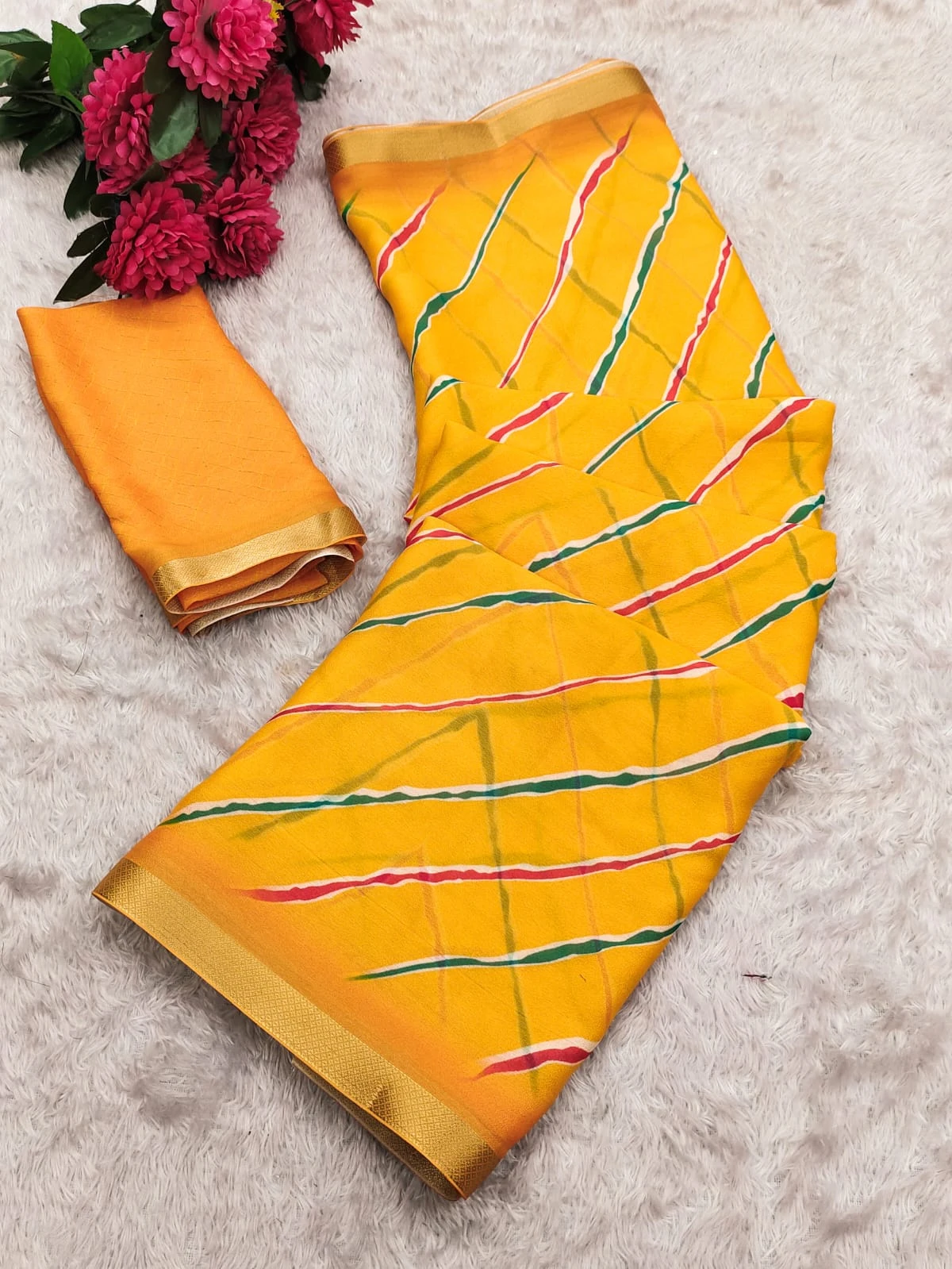 Kashvi Rangeela Vol 1 Dull Moss Printed Saree