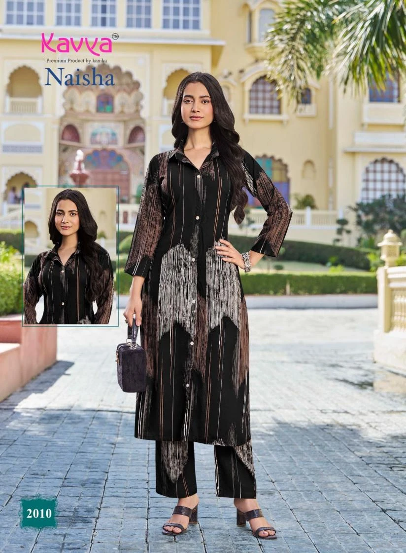 Kavya Naisha Vol 2 Premium Rayon Cord Set