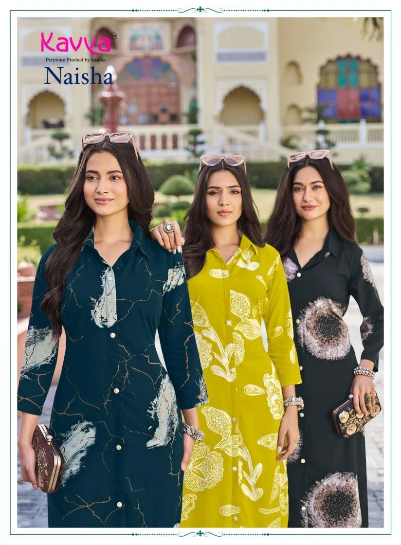 Kavya Naisha Vol 2 Premium Rayon Cord Set