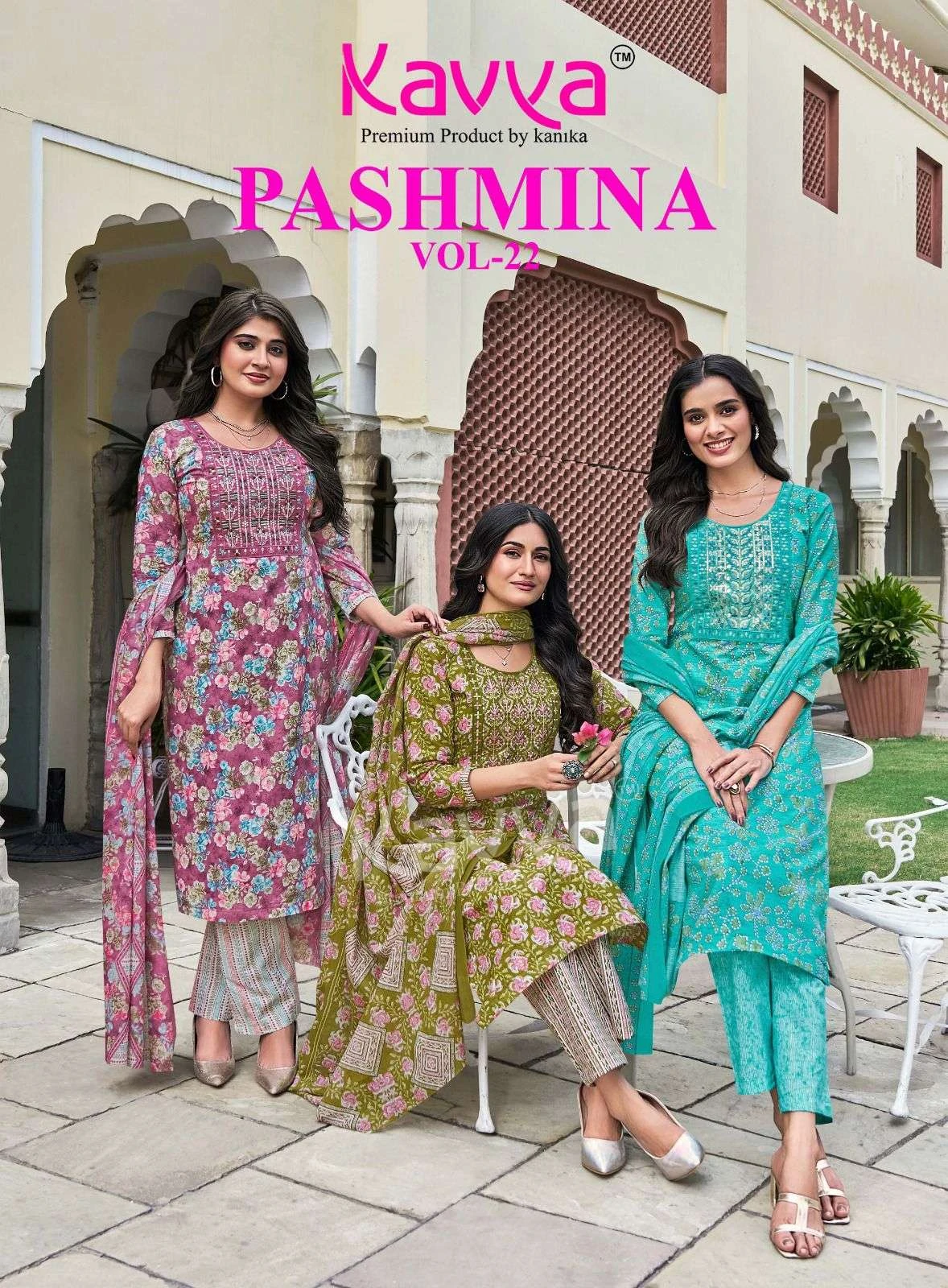 Kavya Pashmina Vol 22