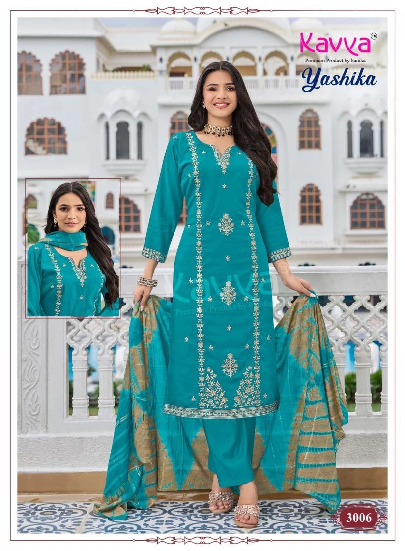KAVYA YASHIKA Vol 3 Straight Cut Suit