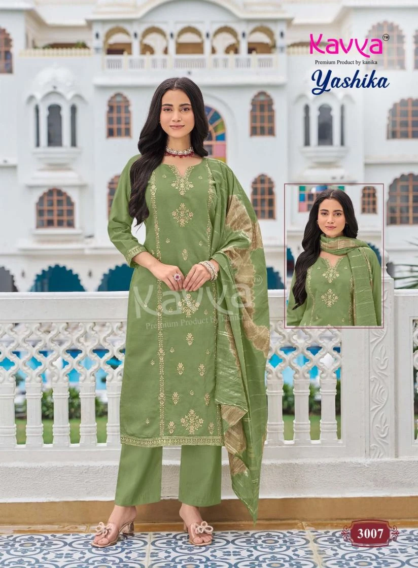 KAVYA YASHIKA Vol 3 Straight Cut Suit