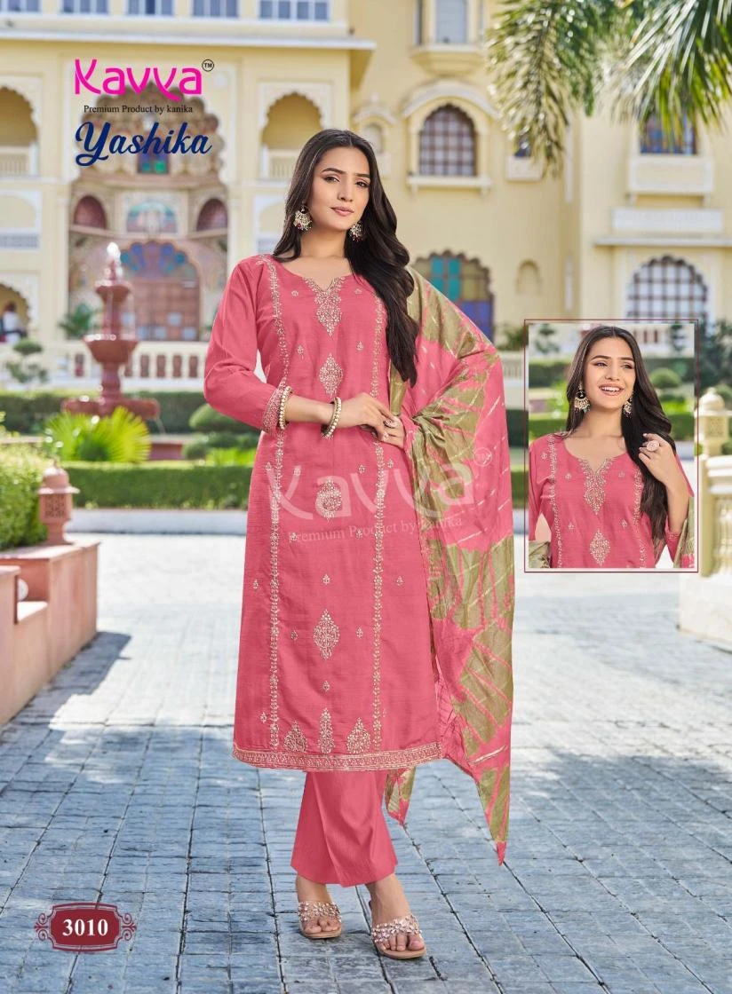 KAVYA YASHIKA Vol 3 Straight Cut Suit