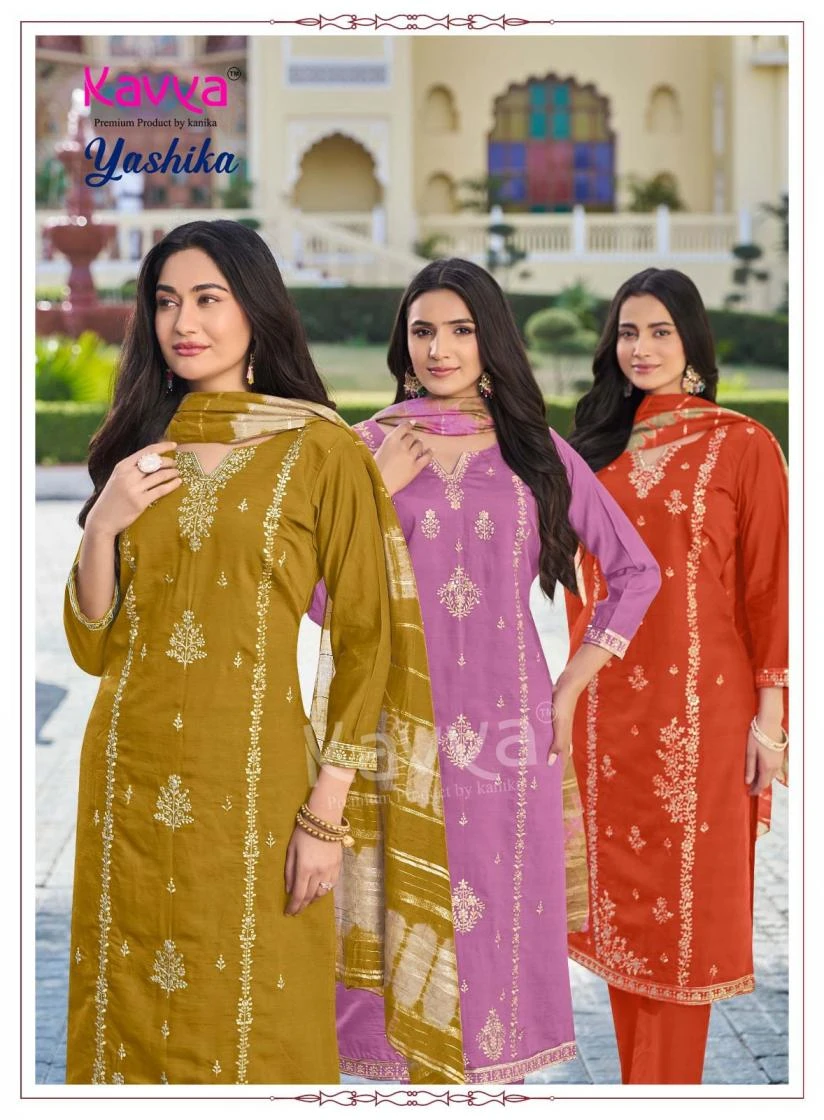 KAVYA YASHIKA Vol 3 Straight Cut Suit