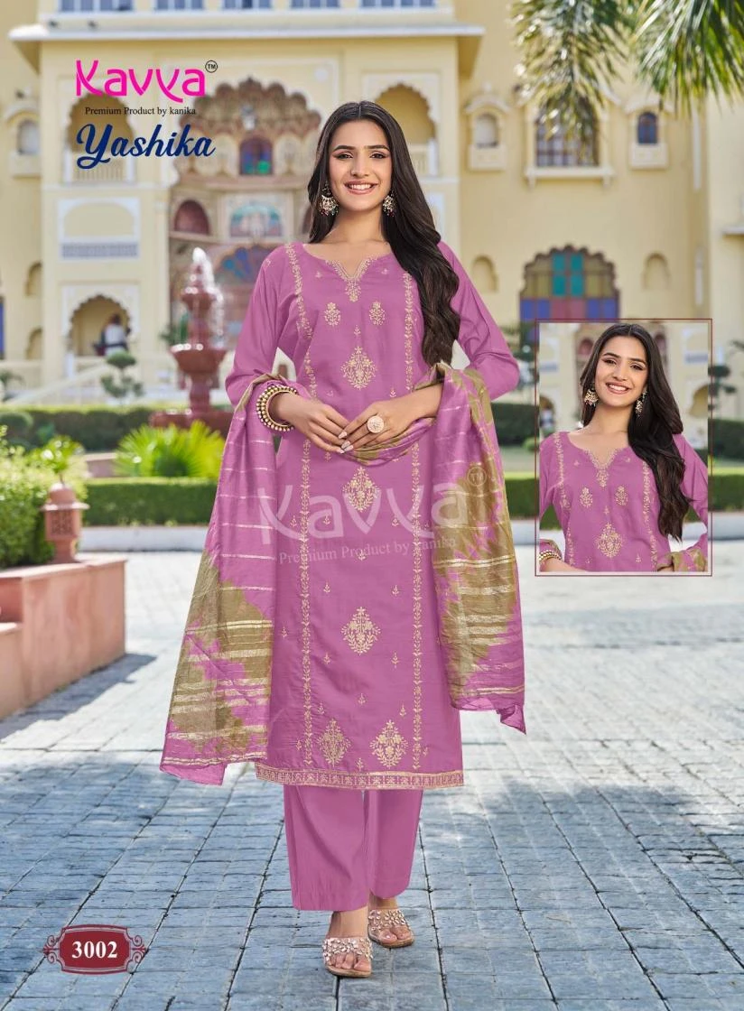 KAVYA YASHIKA Vol 3 Straight Cut Suit