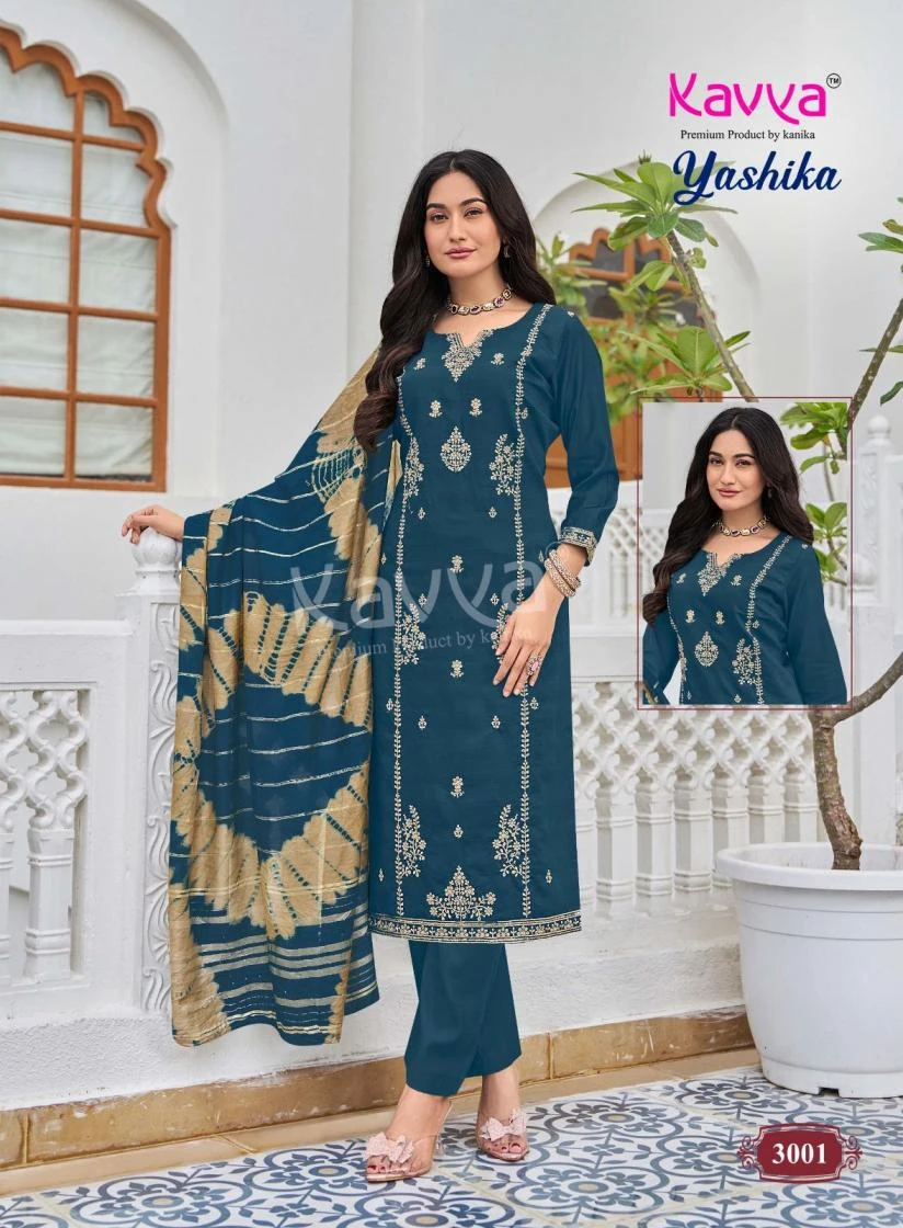 KAVYA YASHIKA Vol 3 Straight Cut Suit