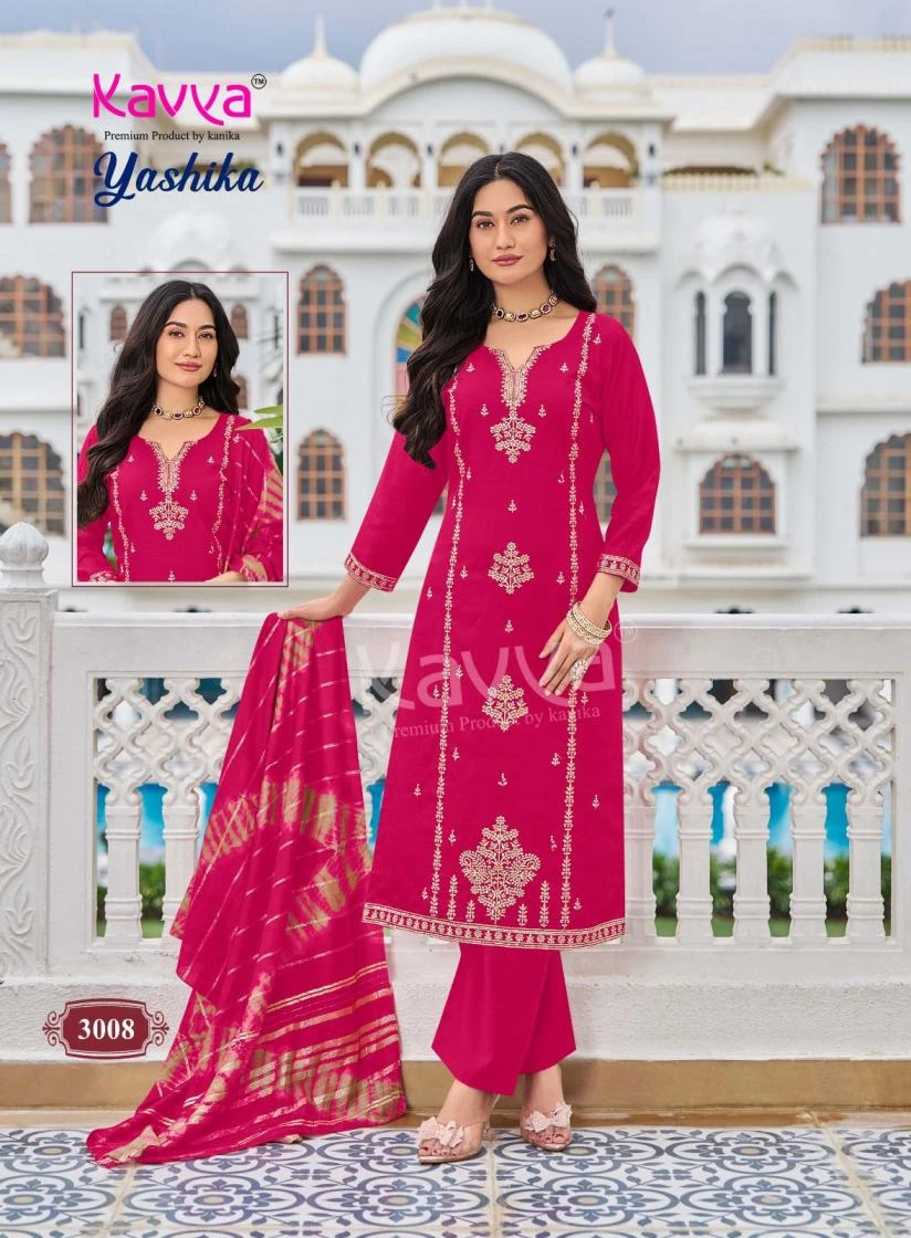 KAVYA YASHIKA Vol 3 Straight Cut Suit