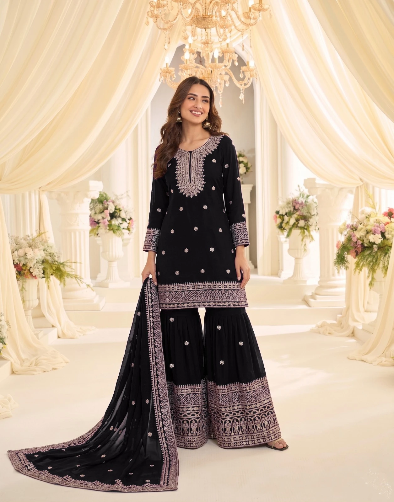 KB Boutique Sharara Collection KB 3323