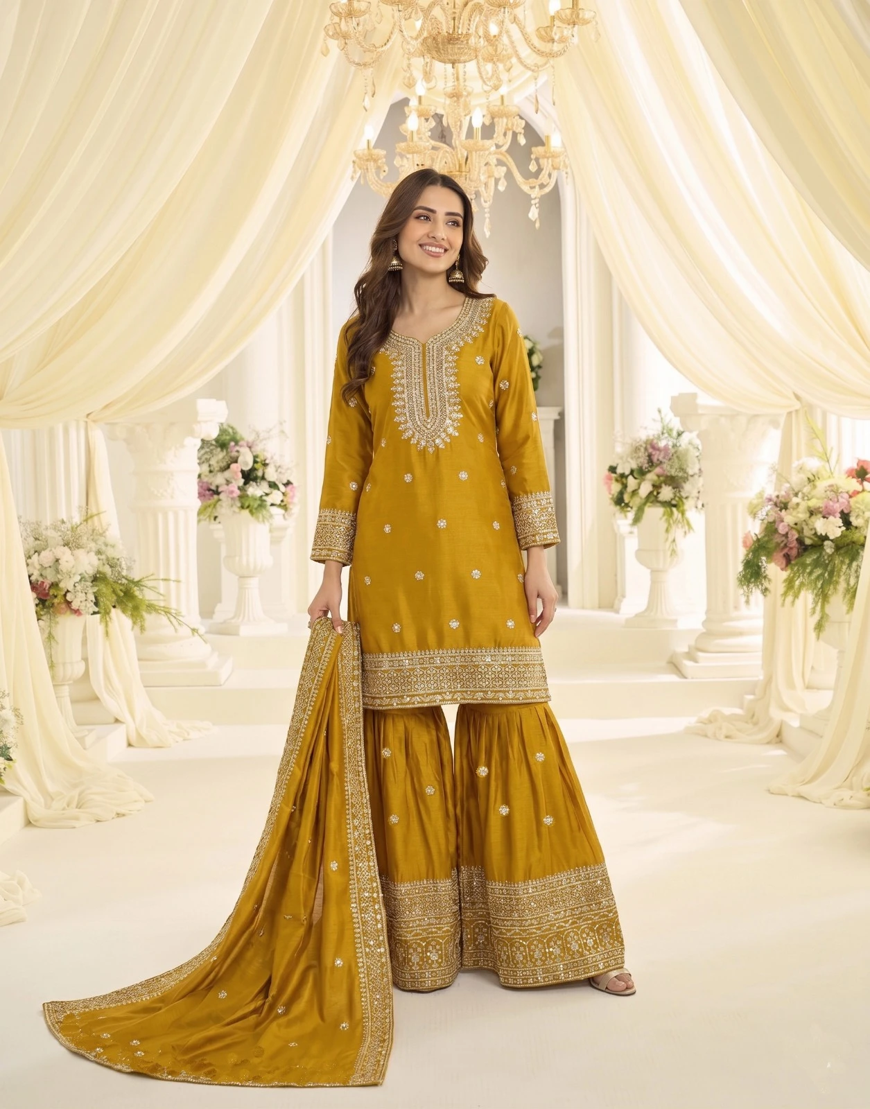 KB Boutique Sharara Collection KB 3323