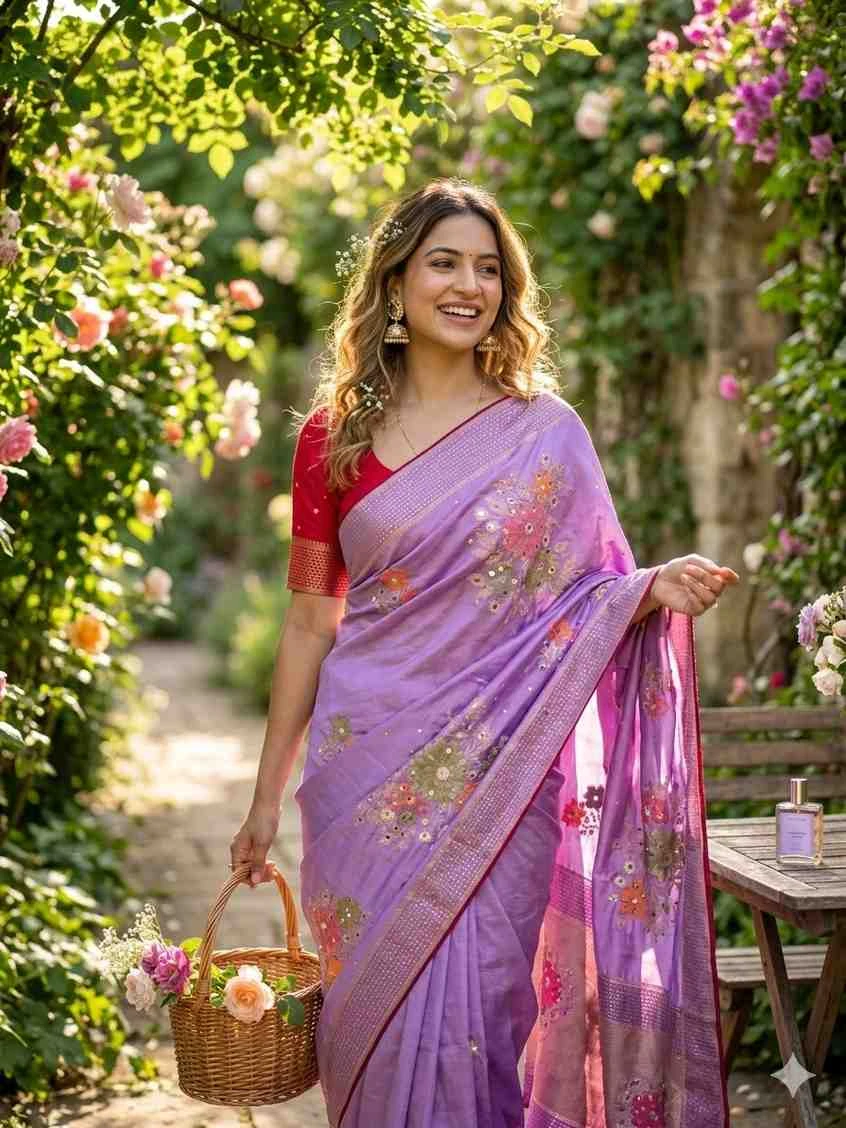 Kc 214 Dolla Silk Real Mirror Worked Designer Saree Collection